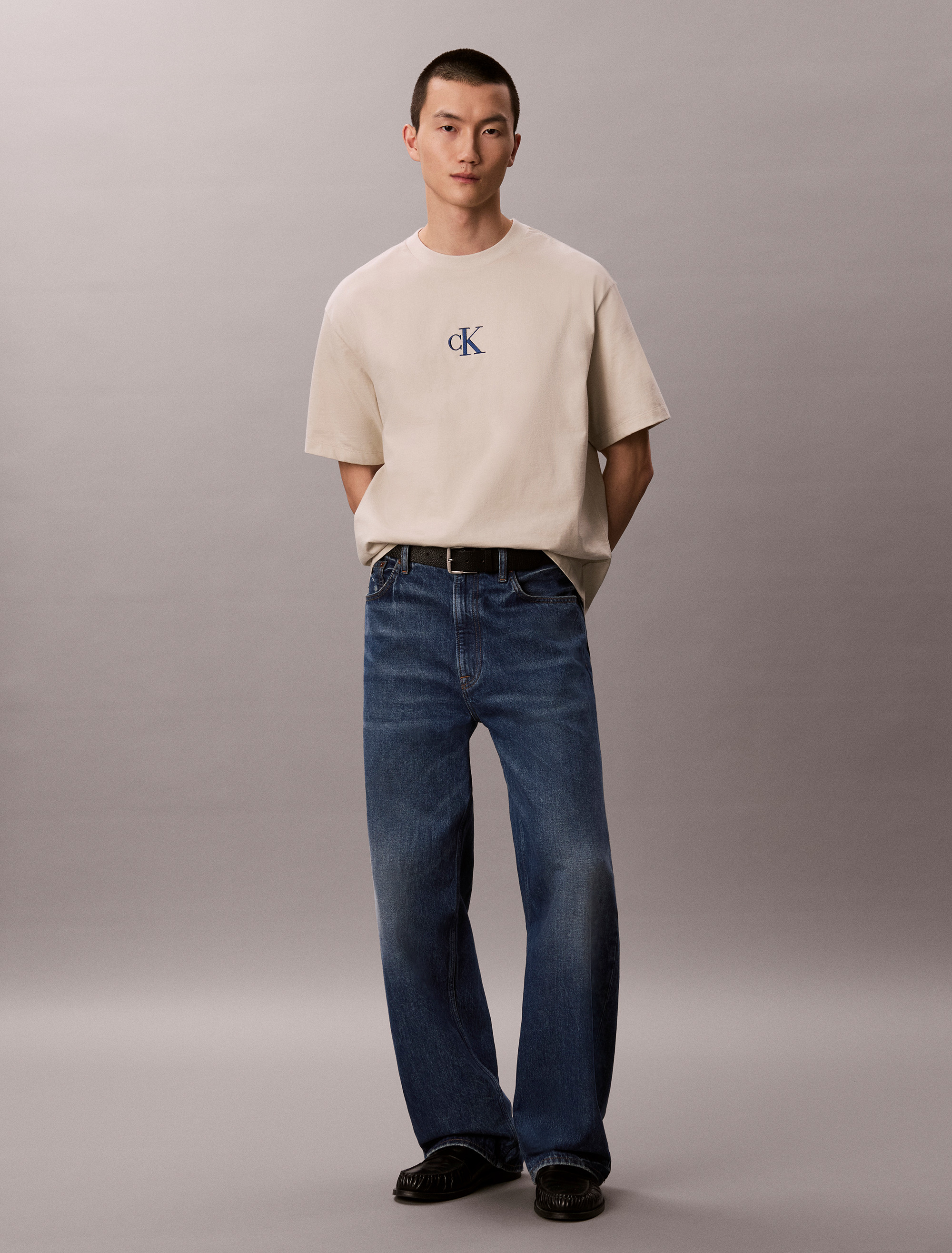 Oversized Back Logo T-Shirt