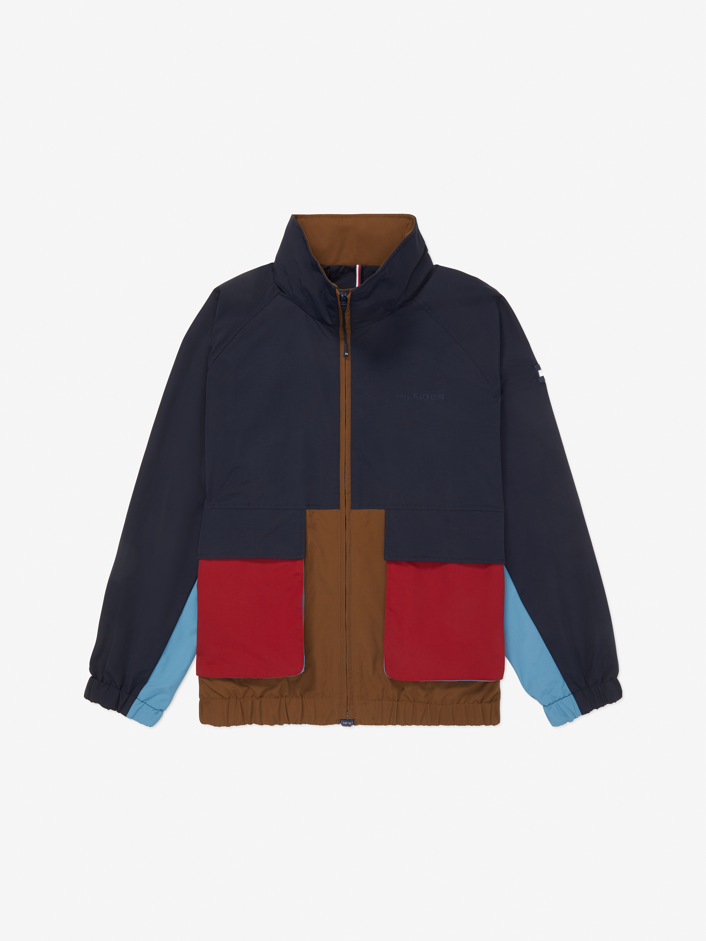 tommy hilfiger adaptive men's regatta jacket with magnetic zipper