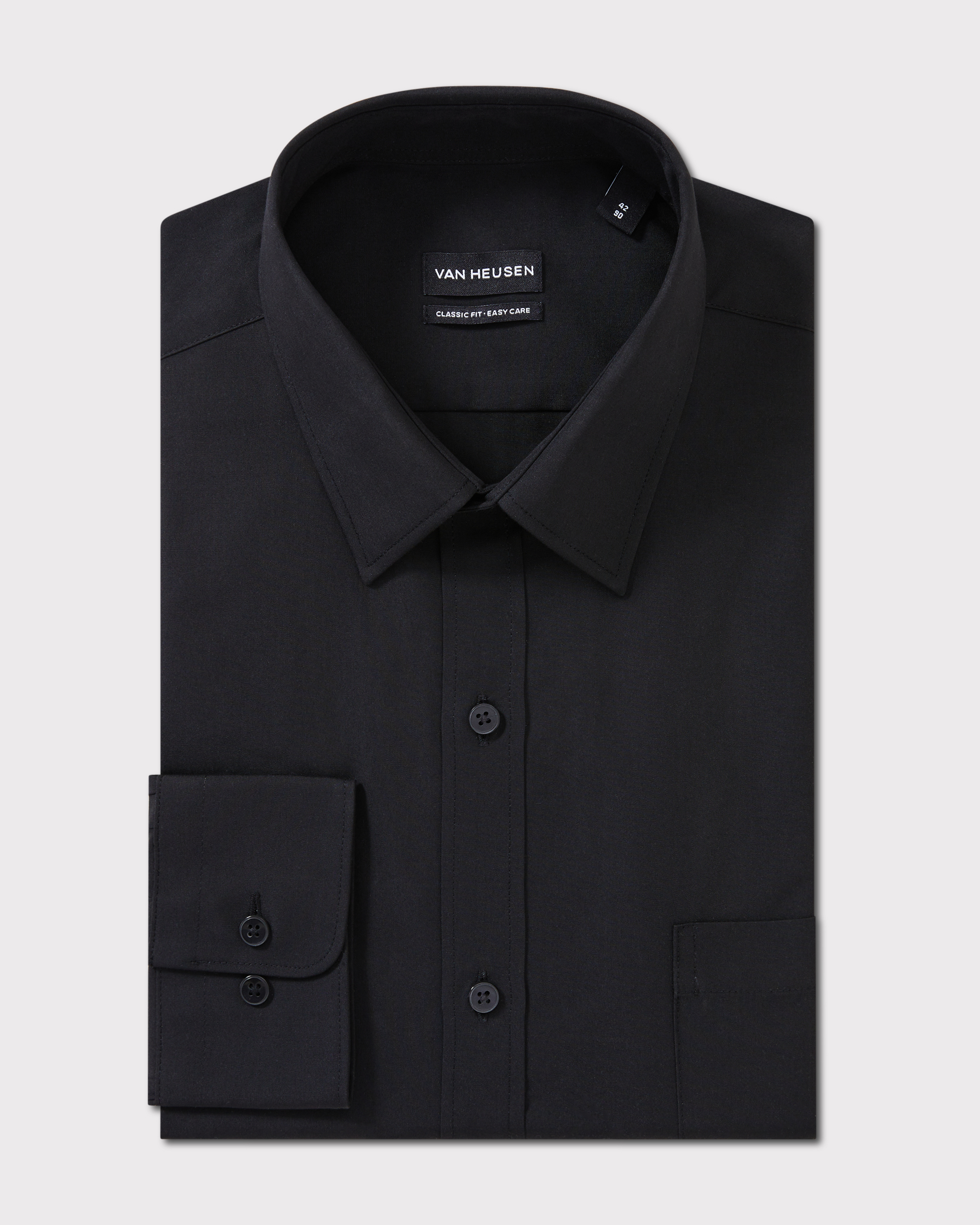 Classic Relaxed Fit Shirt Solid Colour