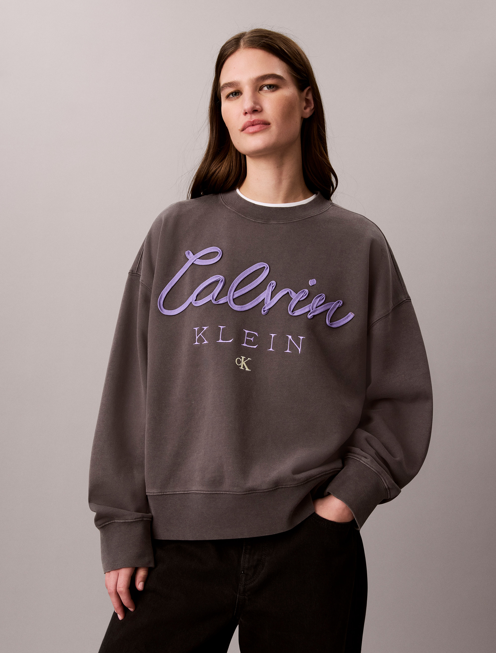 Script Logo Graphic Sweatshirt