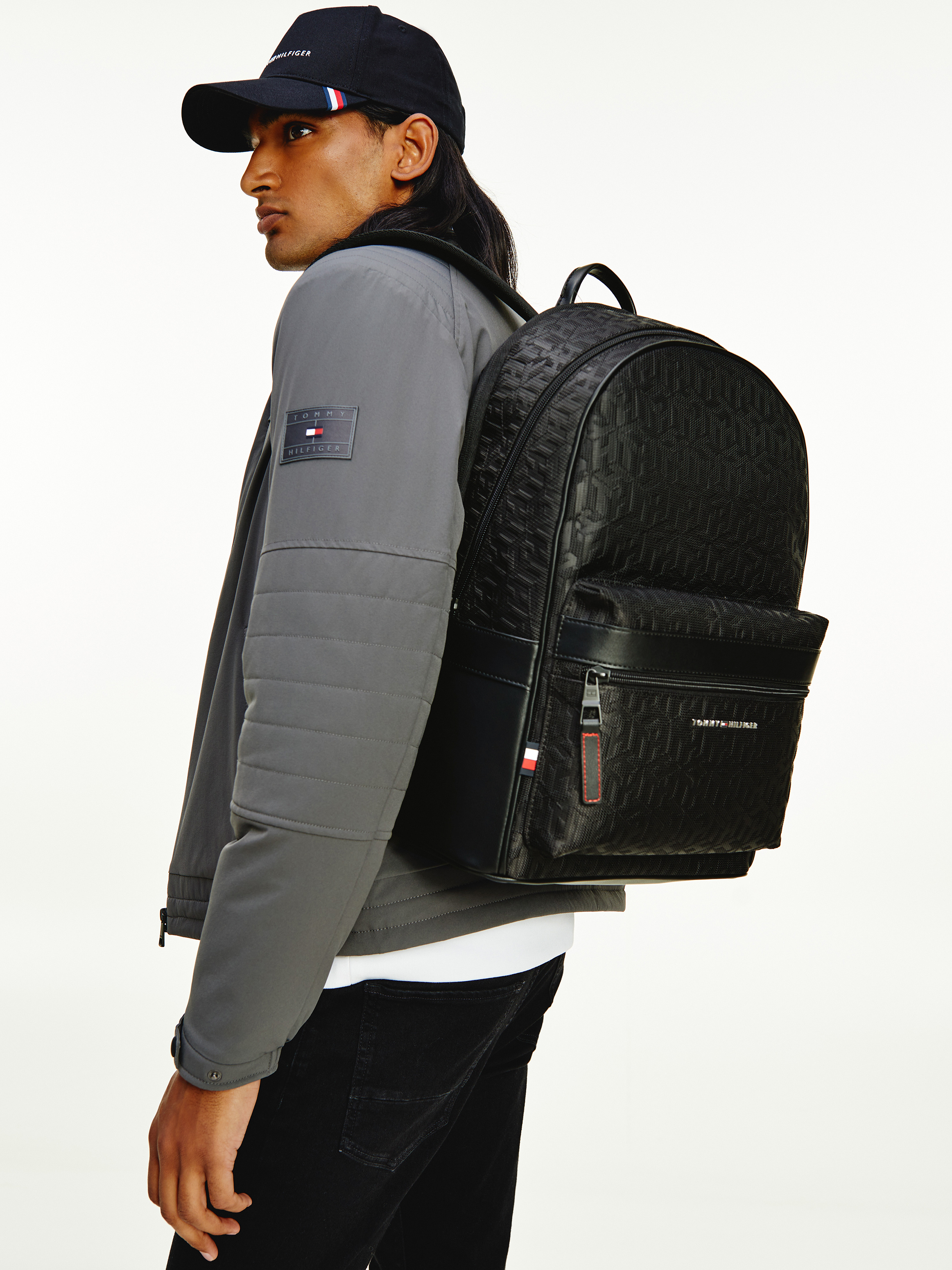 Tommy hilfiger monogram clearance backpack