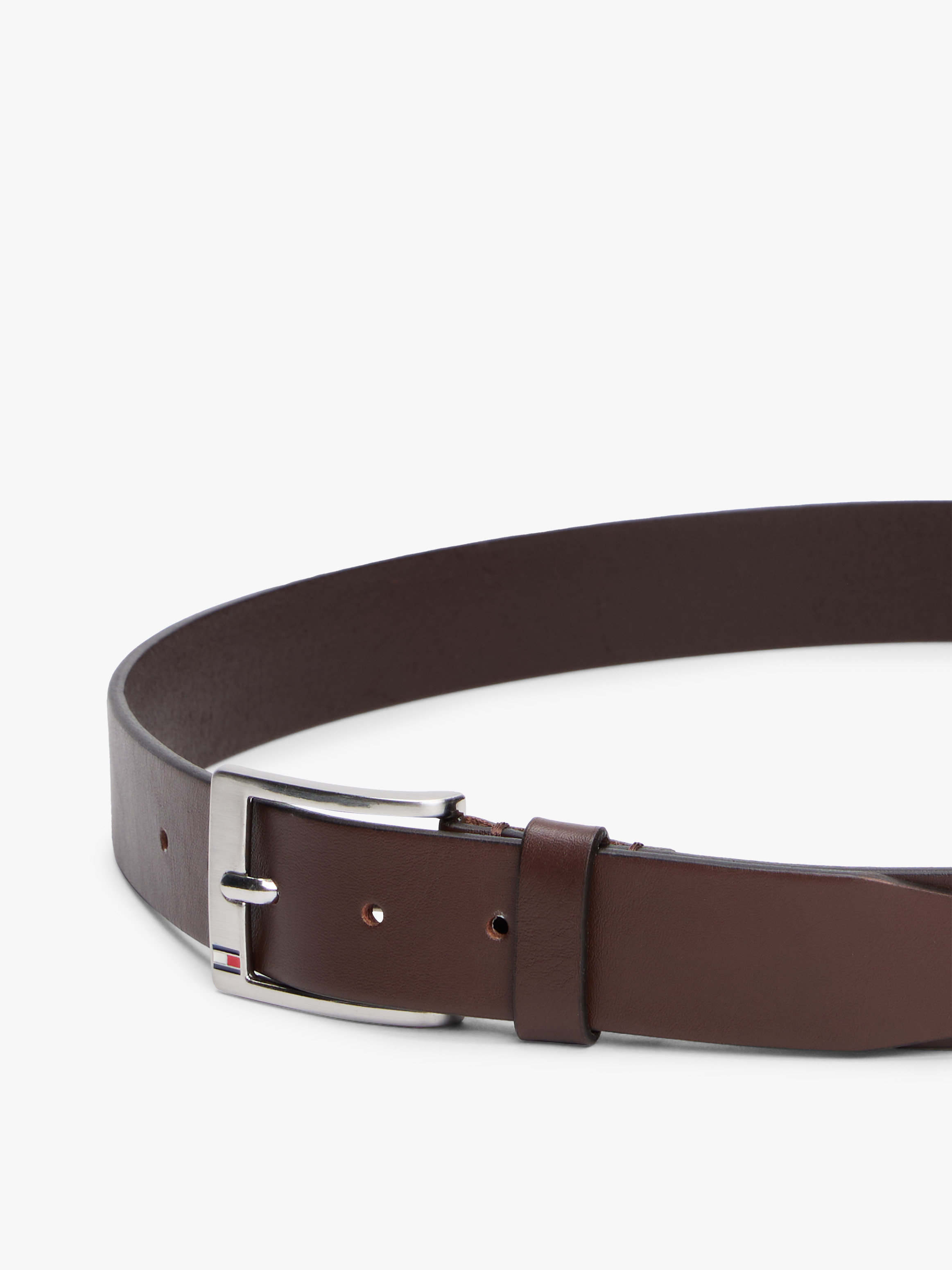 Leather Square Buckle Belt | Belts | Tommy Hilfiger