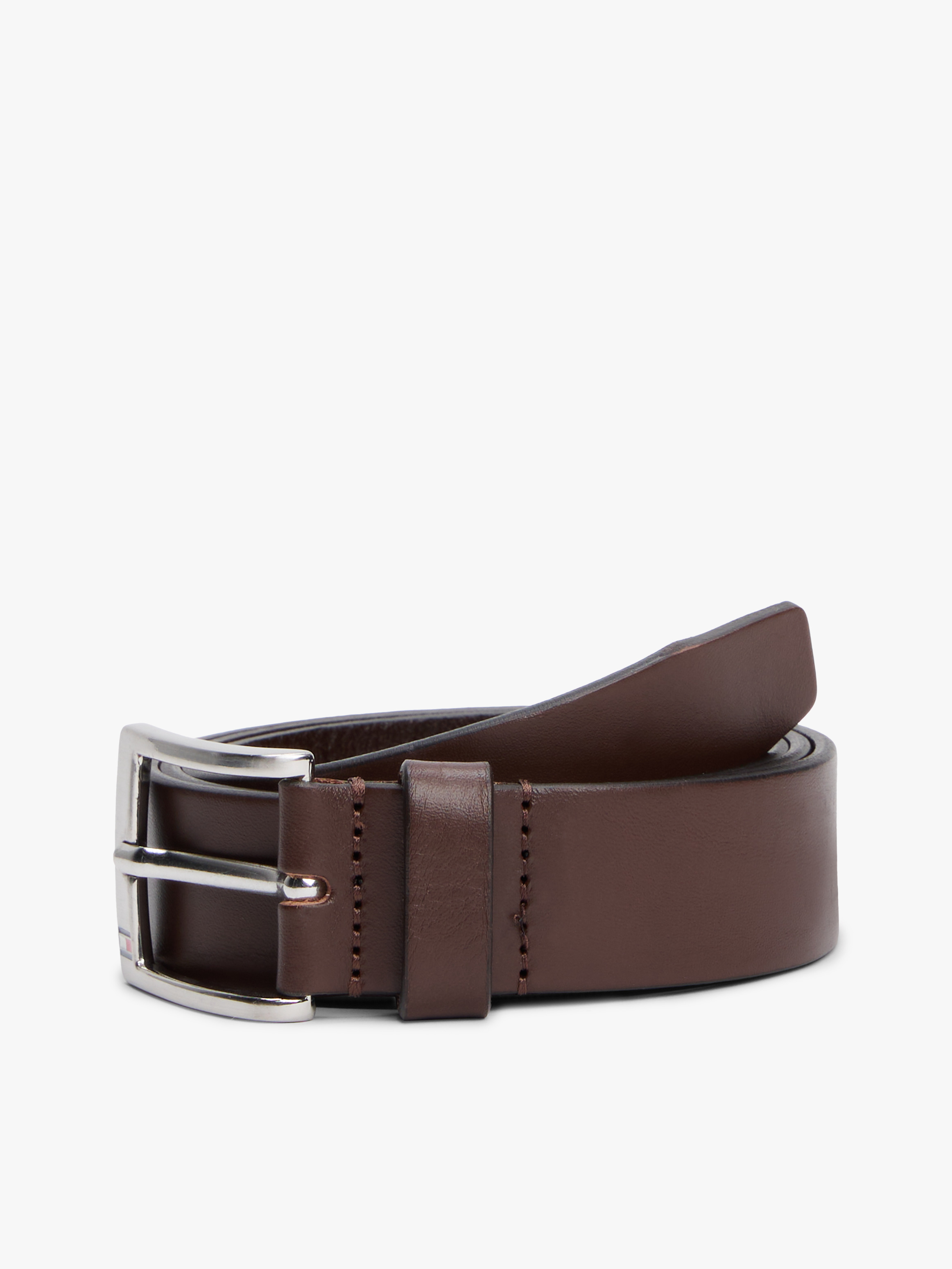 Leather Square Buckle Belt
