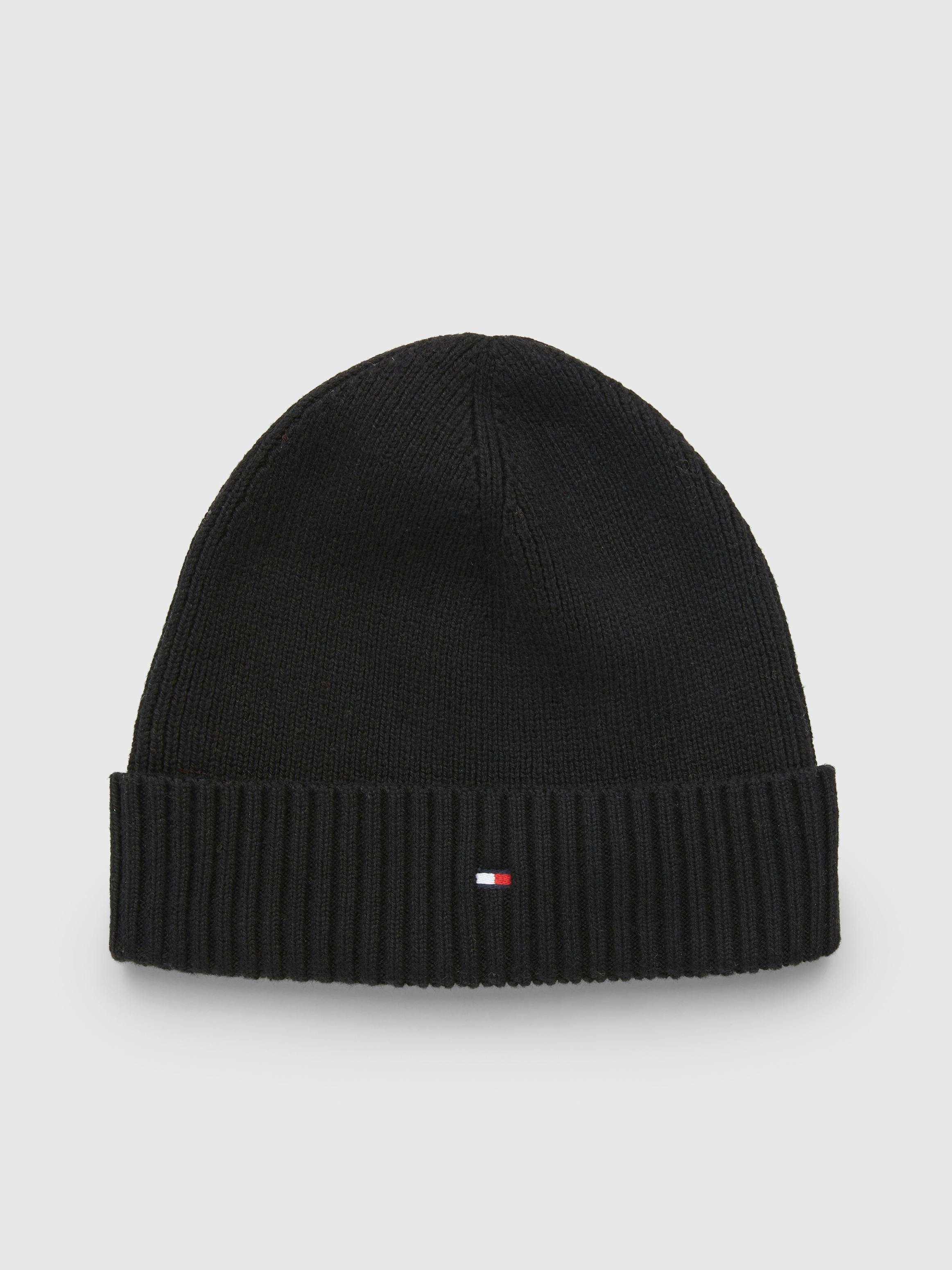 Tommy Hilfiger Beanie Mens Tommy Hilfiger Corporate Stripe Beanie In Black  main image 4