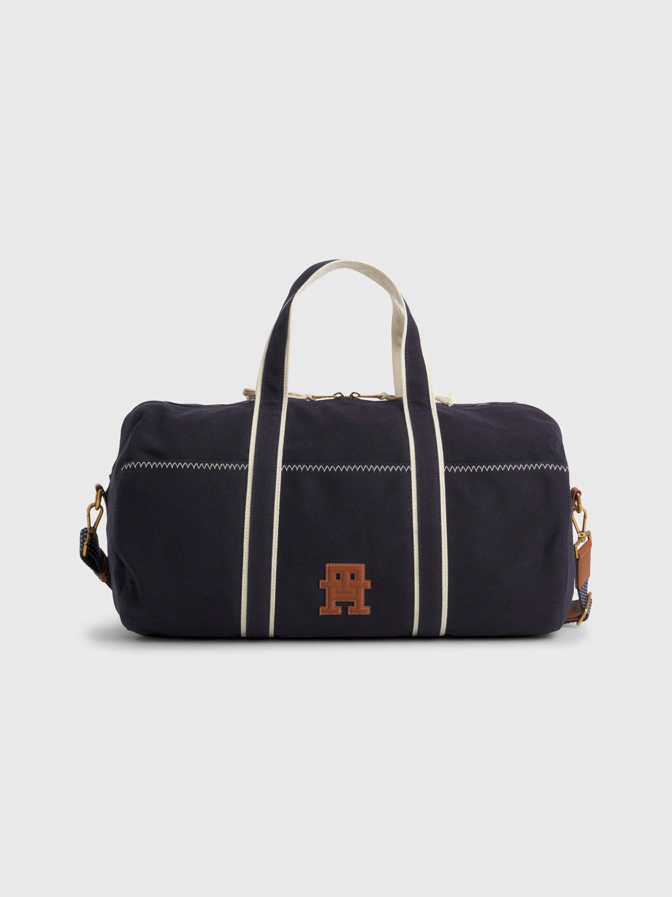 Canvas Monogram Duffel Bag Bags Tommy Hilfiger