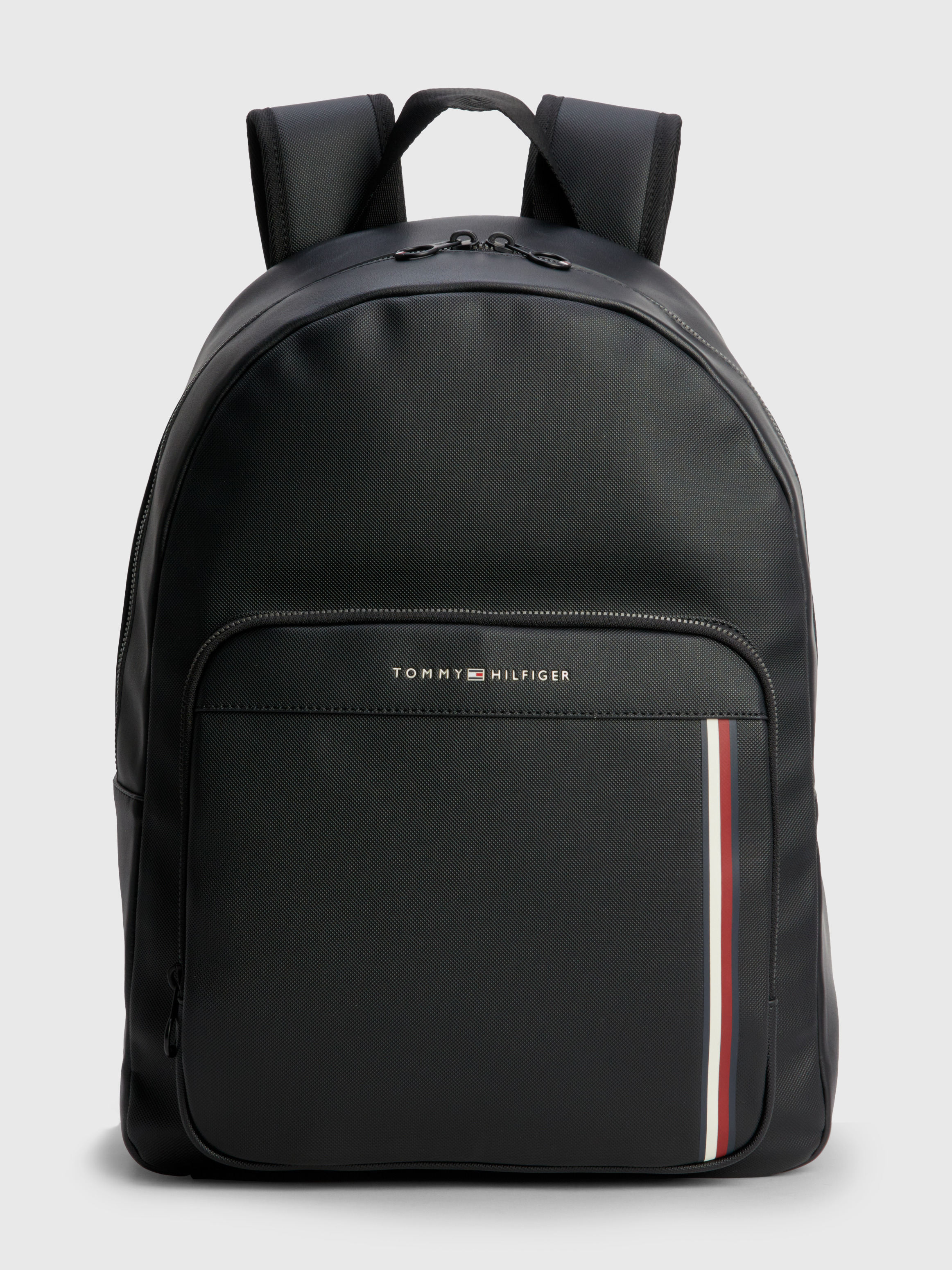 Pique Textured Backpack Bags Tommy Hilfiger