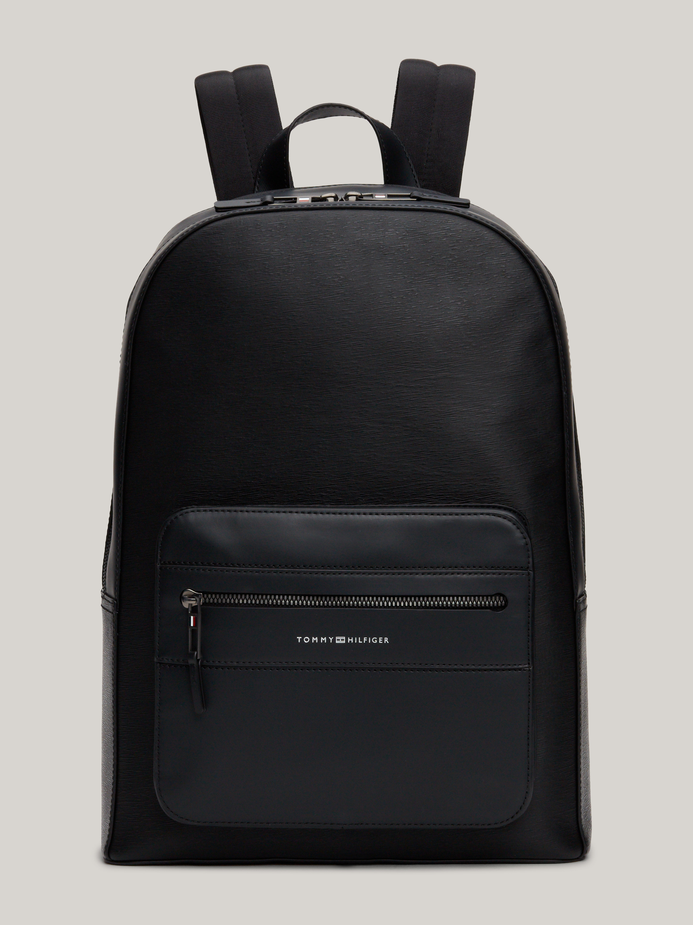 Premium Business Leather Backpack Bags Tommy Hilfiger