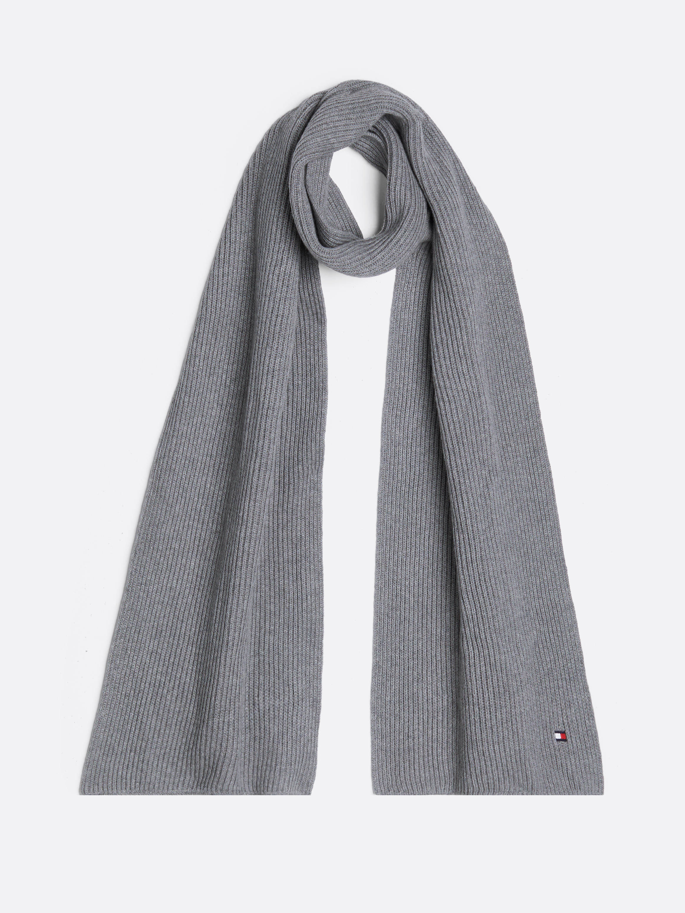 Hilfiger Flag Embroidery Scarf with Cashmere | Scarves