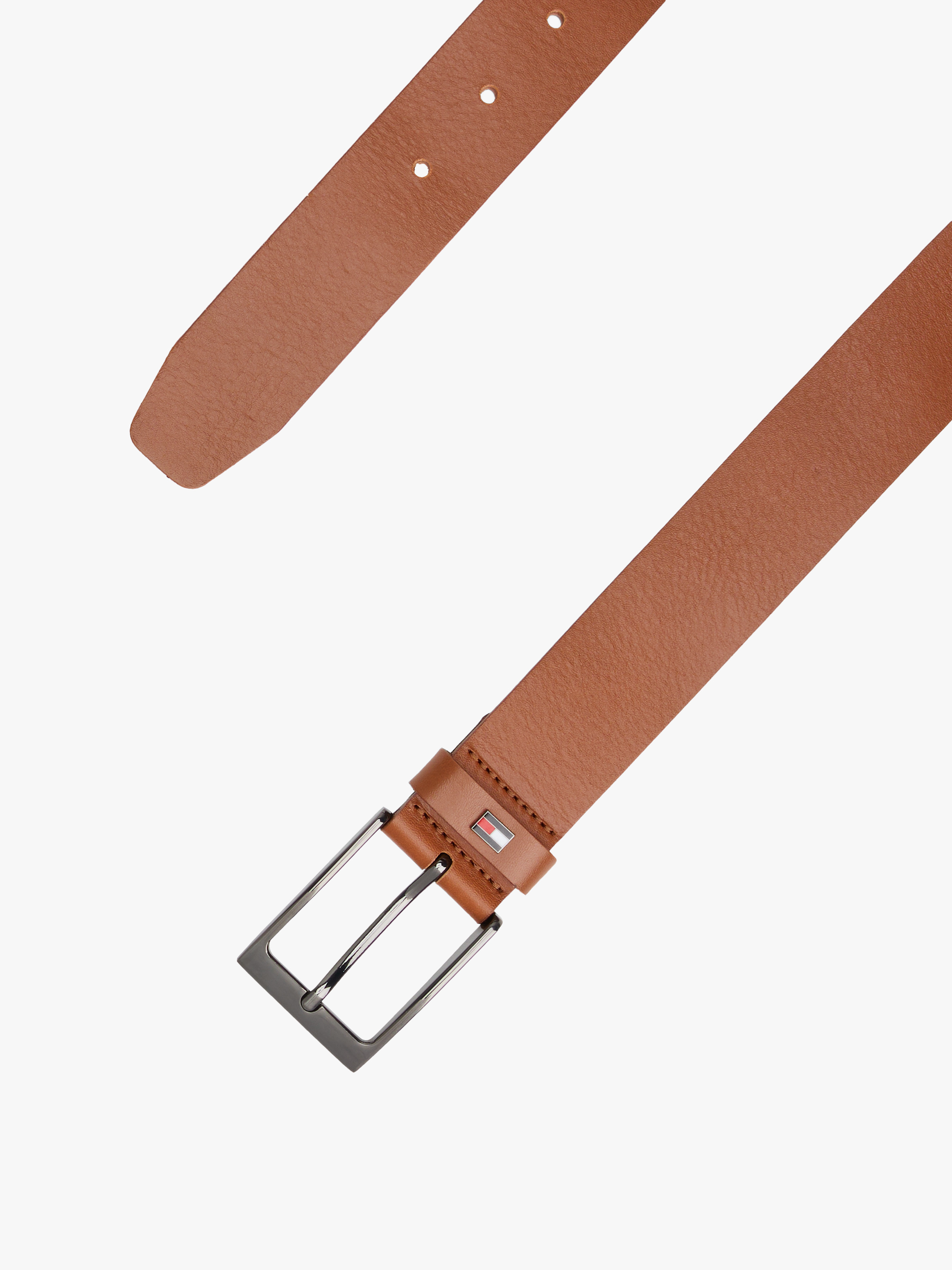 Tonal Leather Belt | Belts | Tommy Hilfiger display picture 3