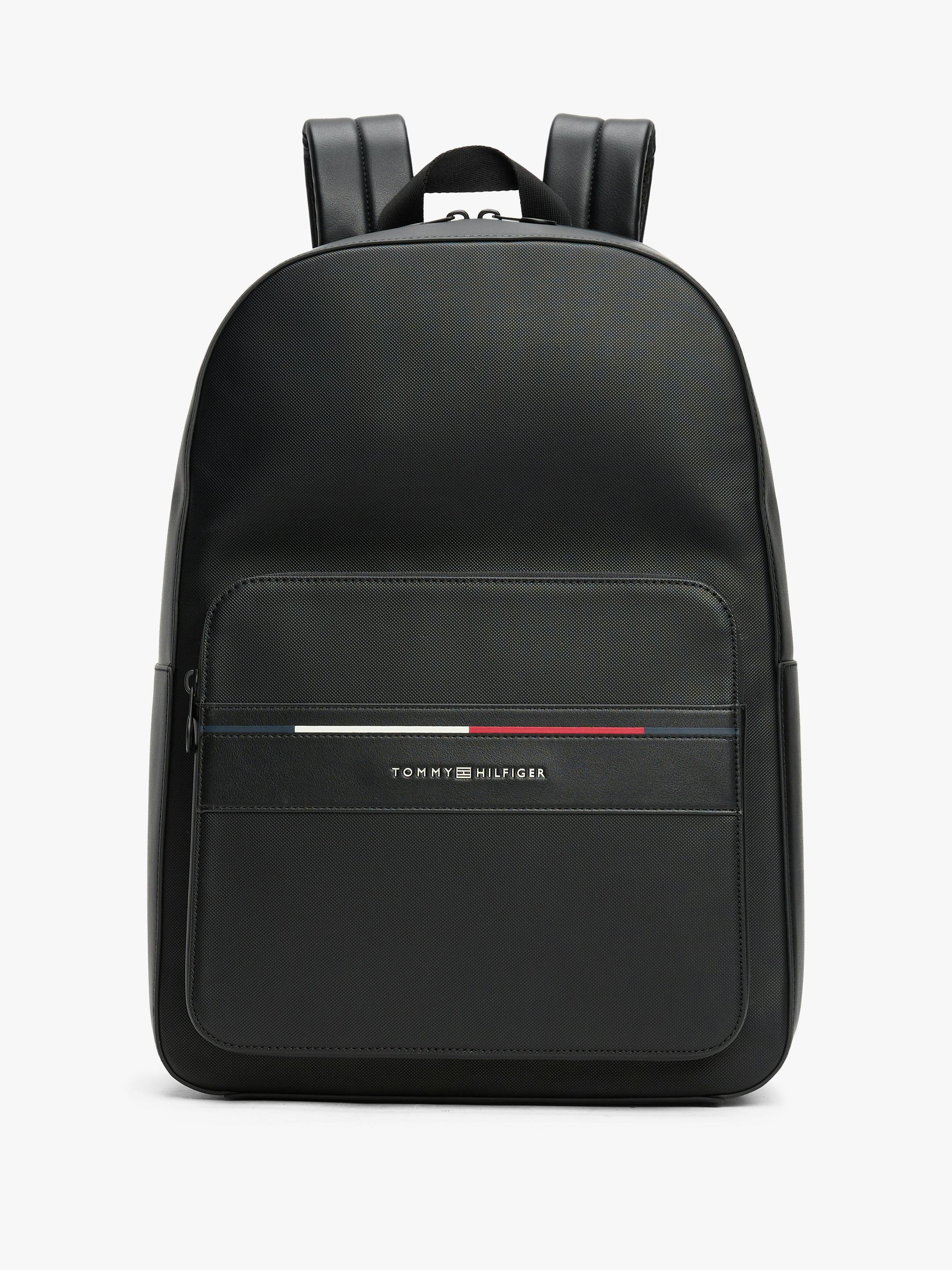New Tommy Hilfiger backpack with leather trims. Tommy Hilfiger Burlington Premium Backpack – BAGLINE main image 3
