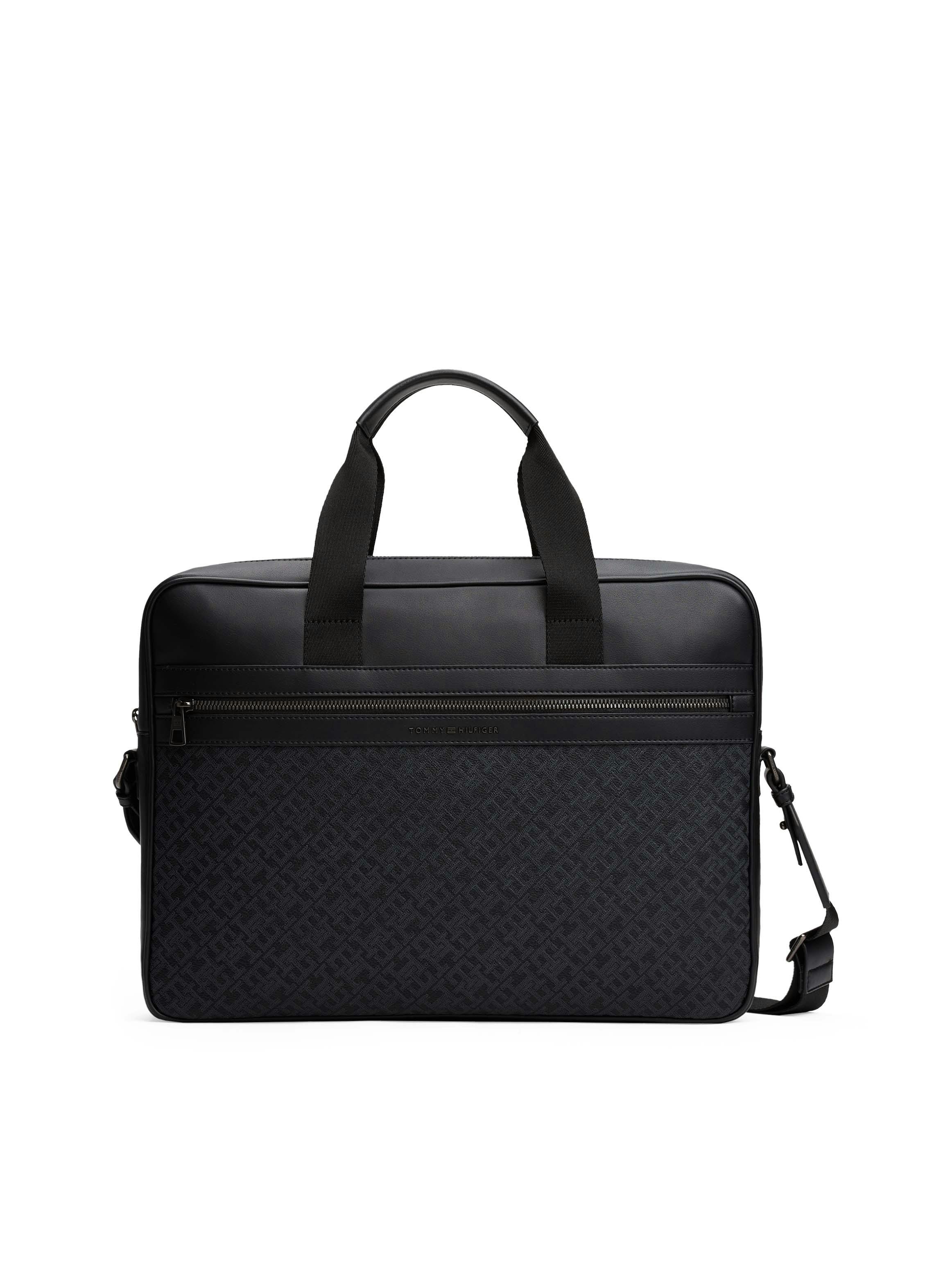 TH Monogram Laptop Bag Bags Tommy Hilfiger