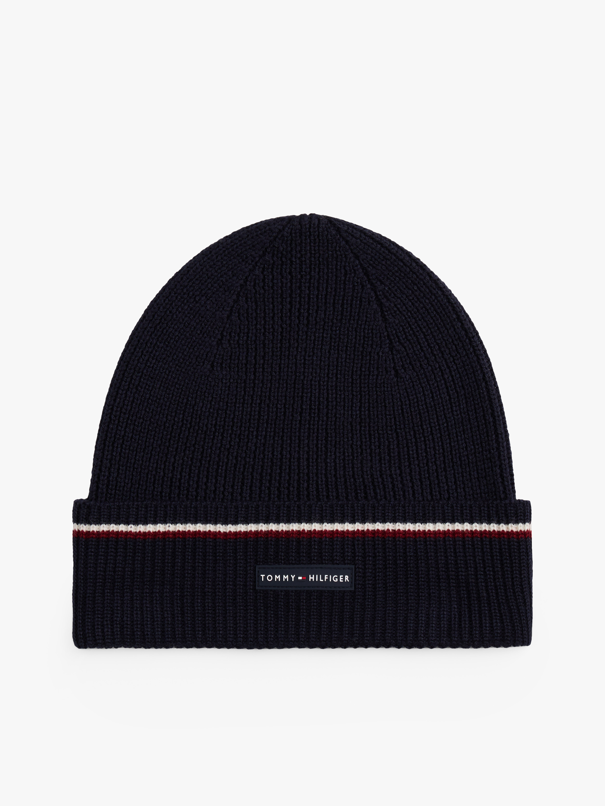 Signature Tape Wool Blend Beanie
