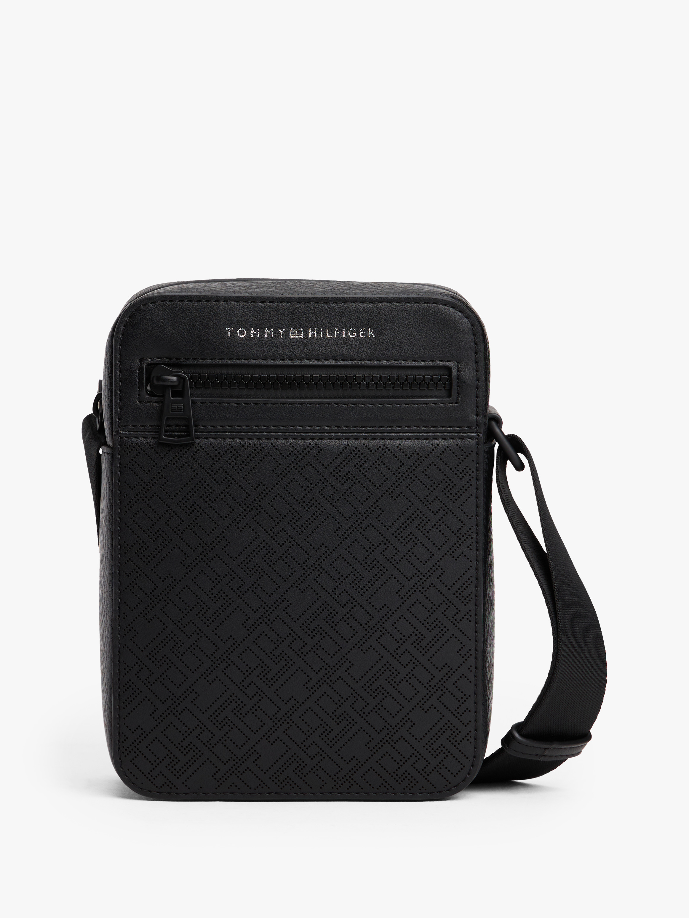 TH Monogram Crossbody Reporter Bag