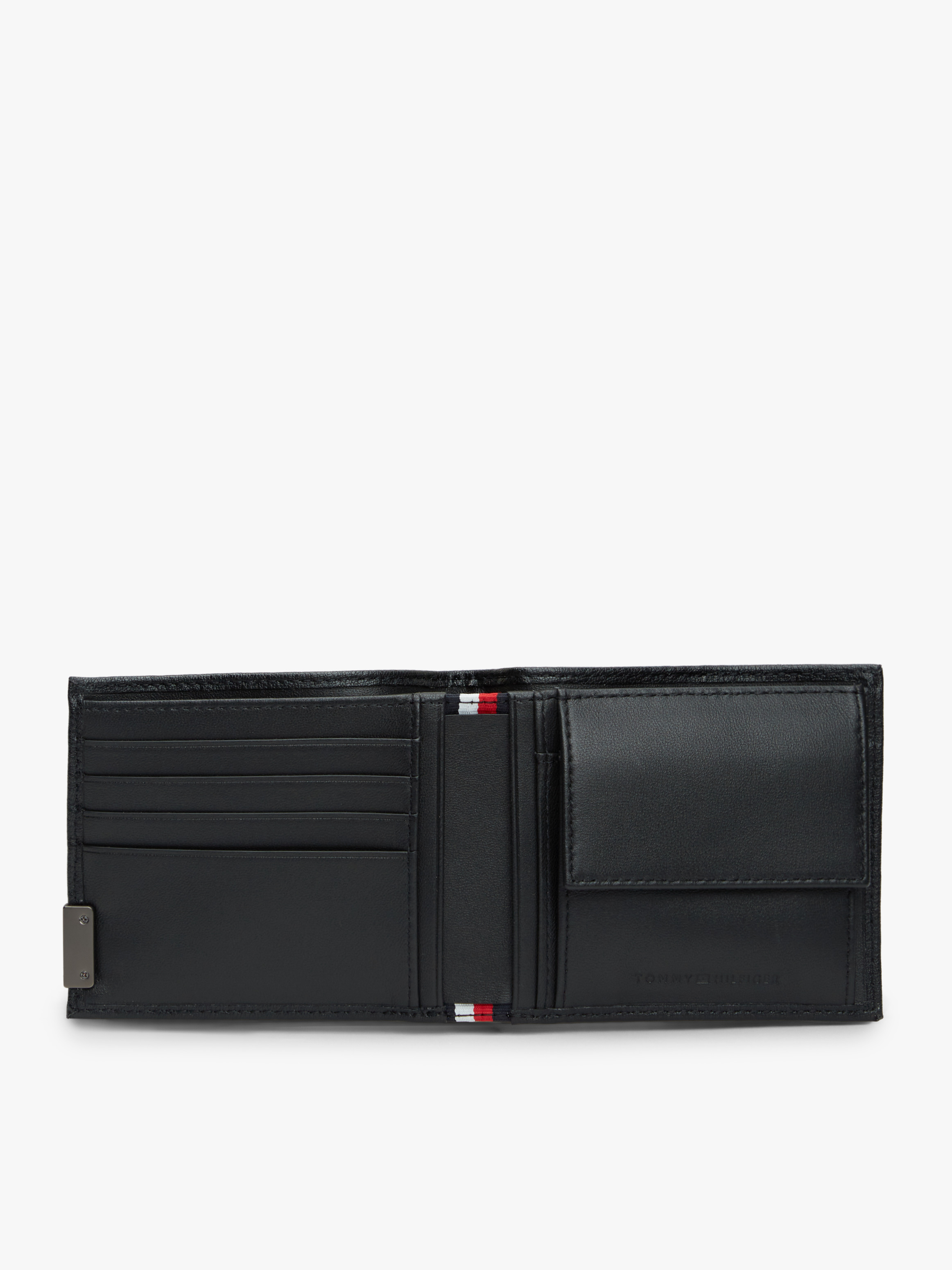 Logo Coin Pocket Bifold Leather Wallet | Wallets | Tommy Hilfiger