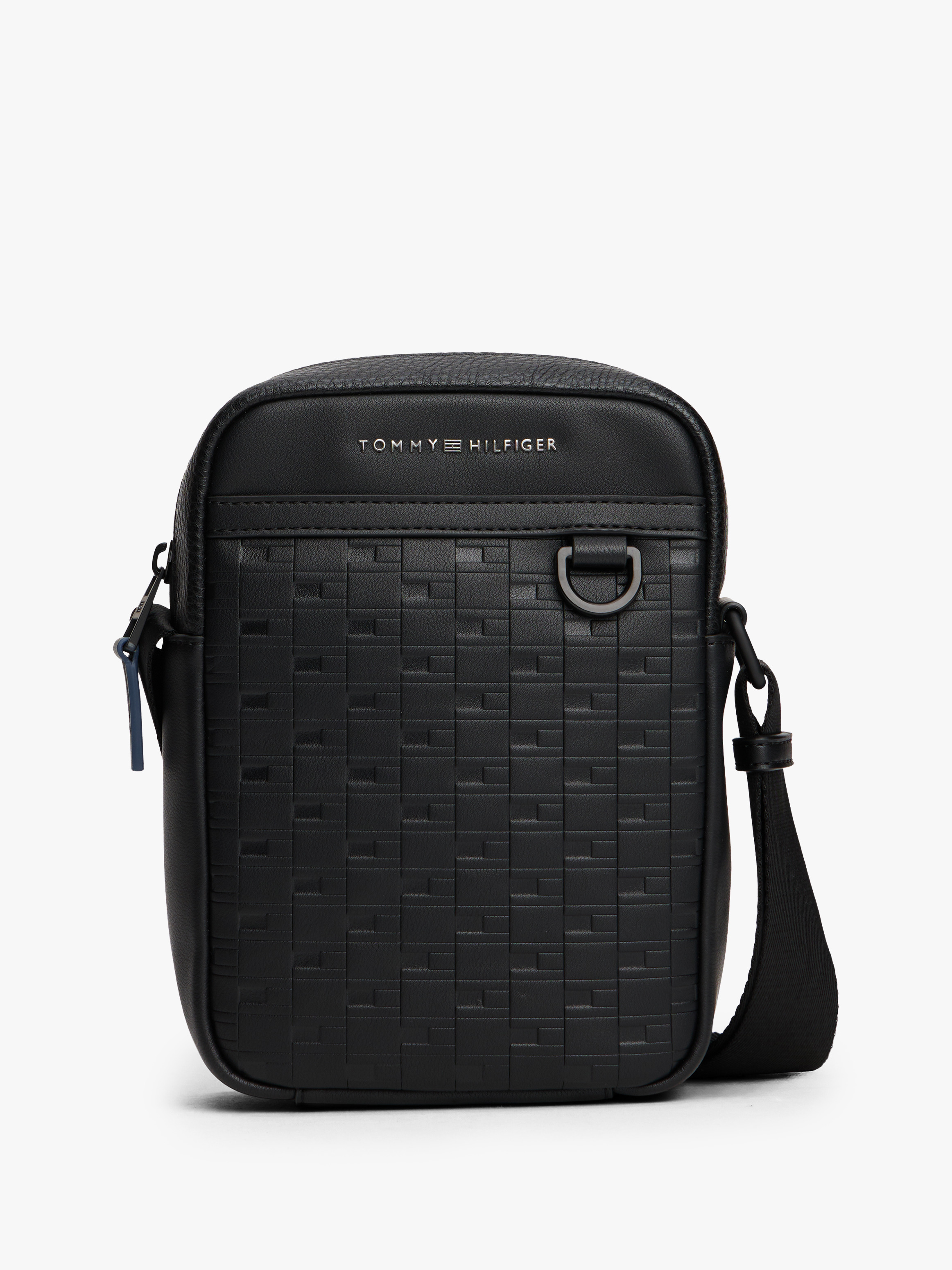 Modern Repeat Flag Crossbody Reporter Bag