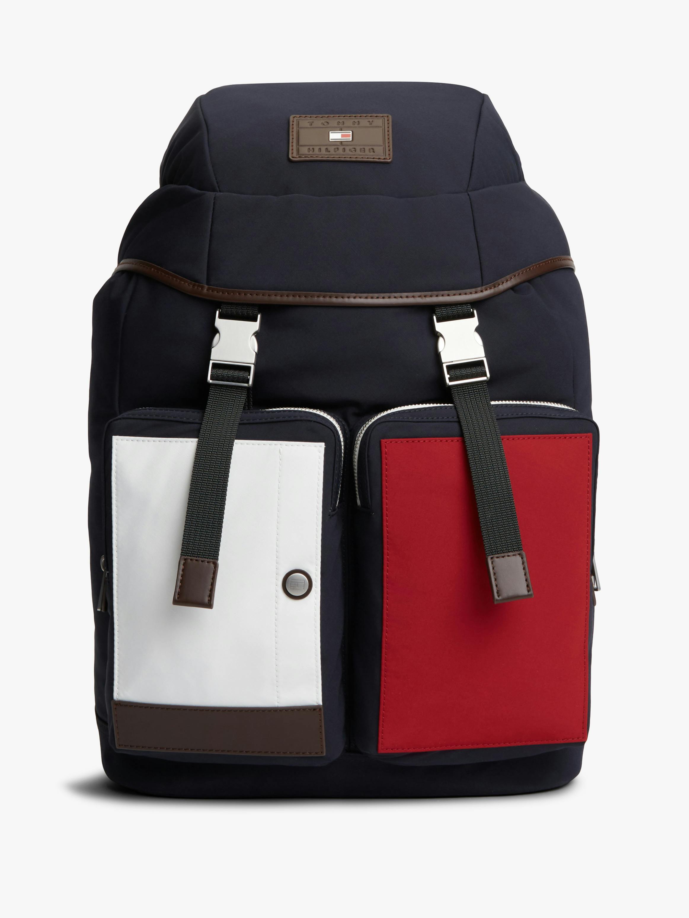 NWT Hillfiger Flap Backpack w/ Pouch Flap Backpack With Pouch Tommy Hilfiger Tommy Hilfiger  main image 3
