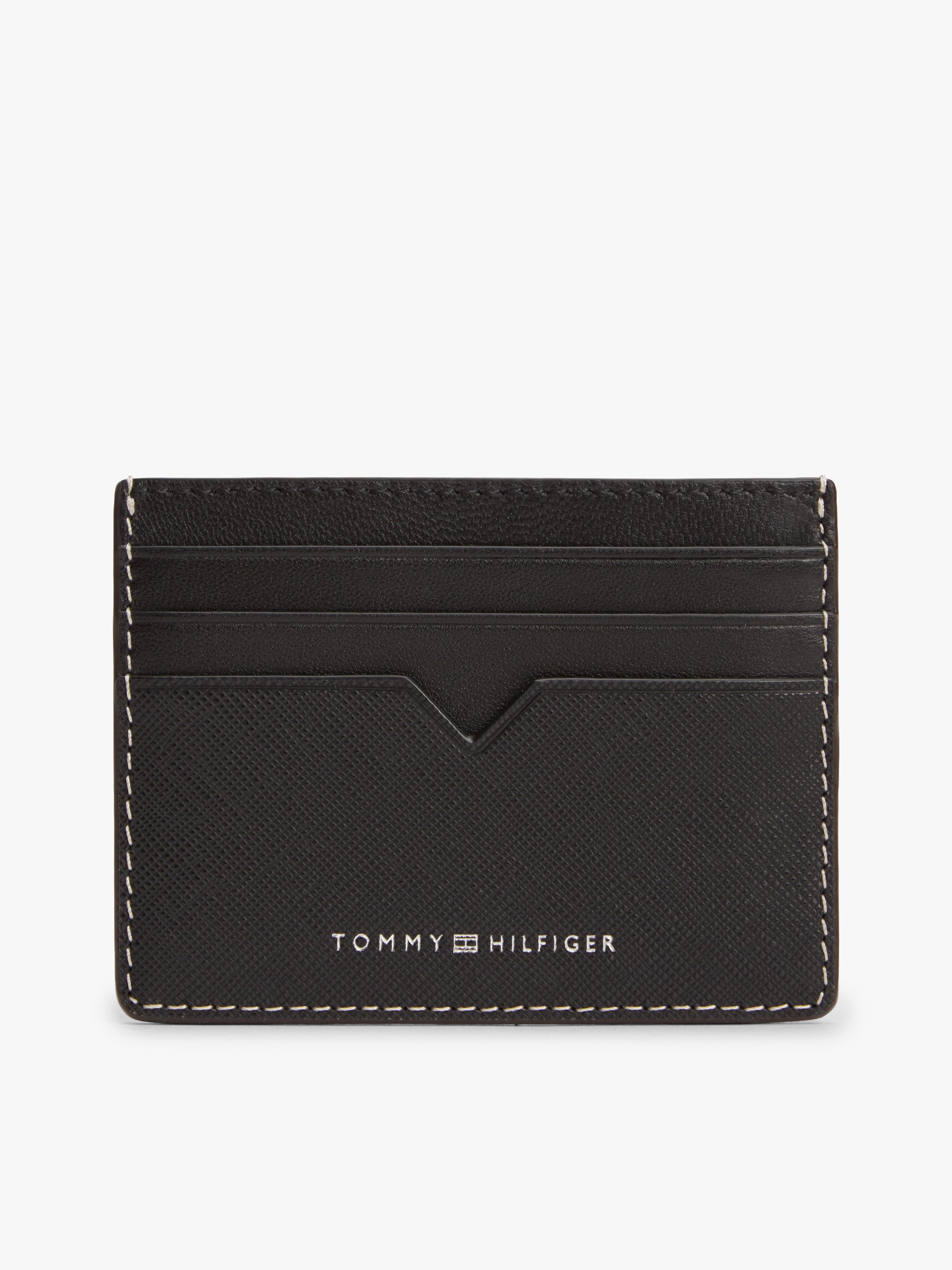Leather Logo Credit Card Holder