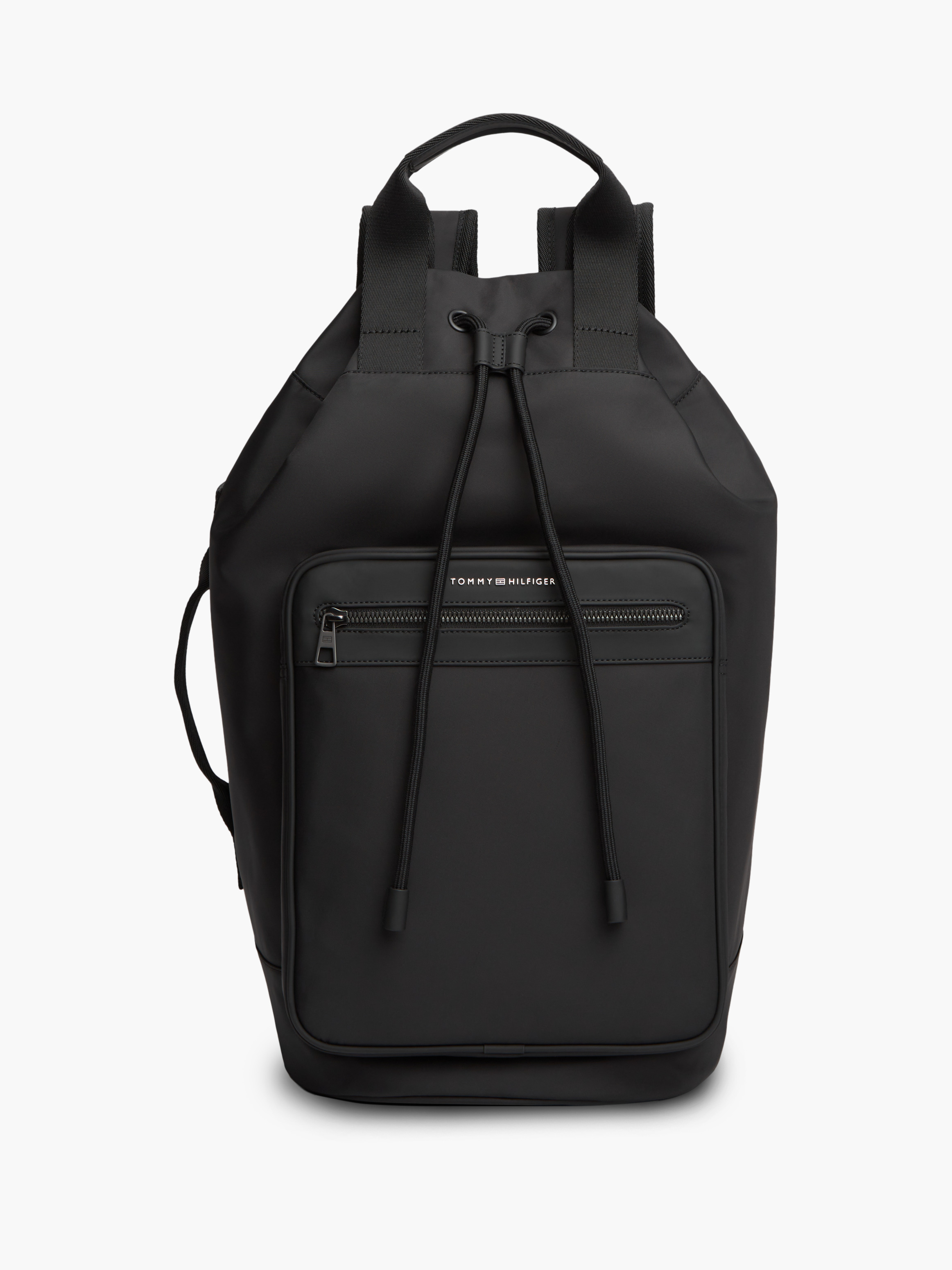 Metal Logo Sling Bag