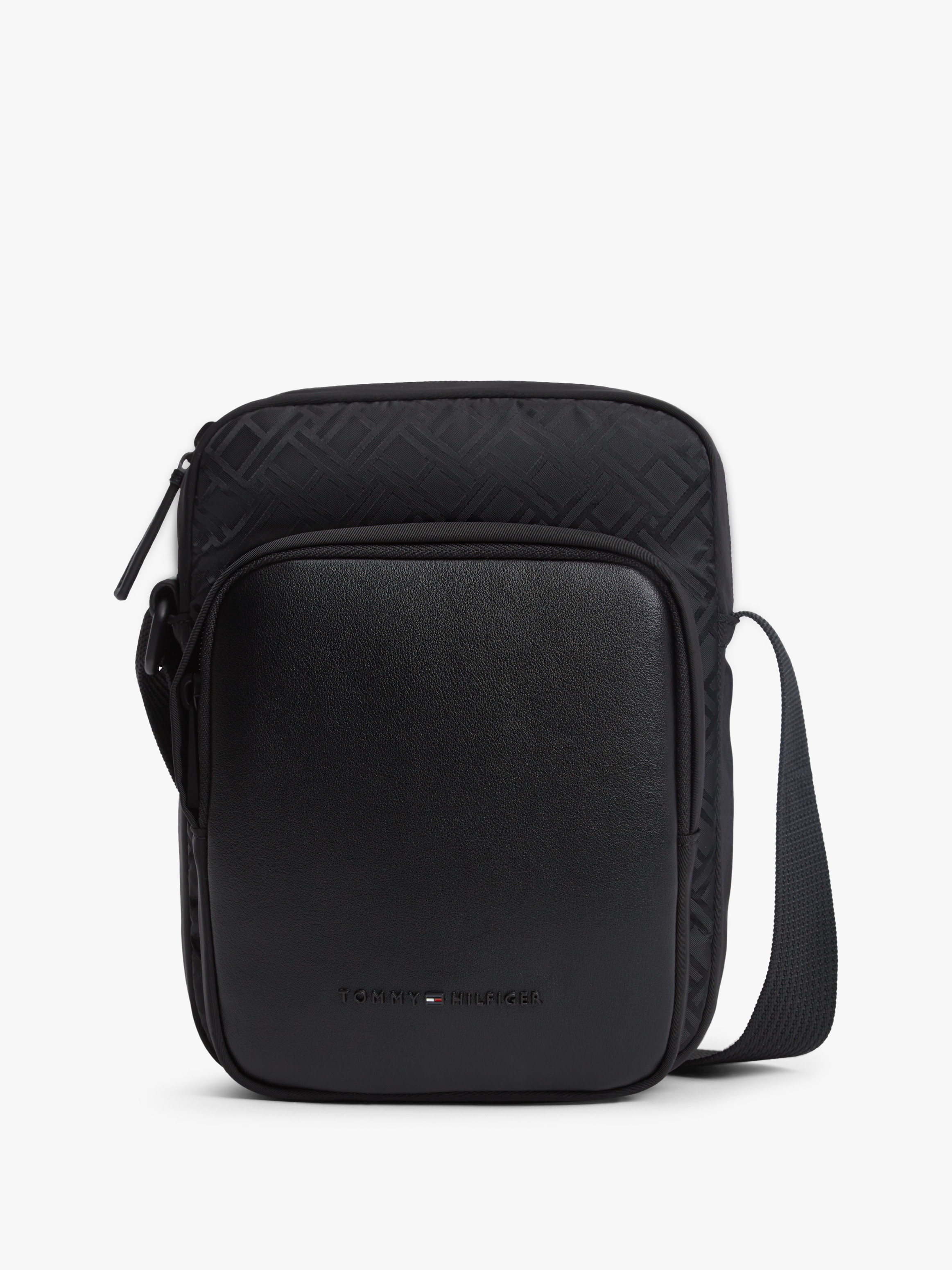 Flag Jacquard Crossbody Reporter Bag