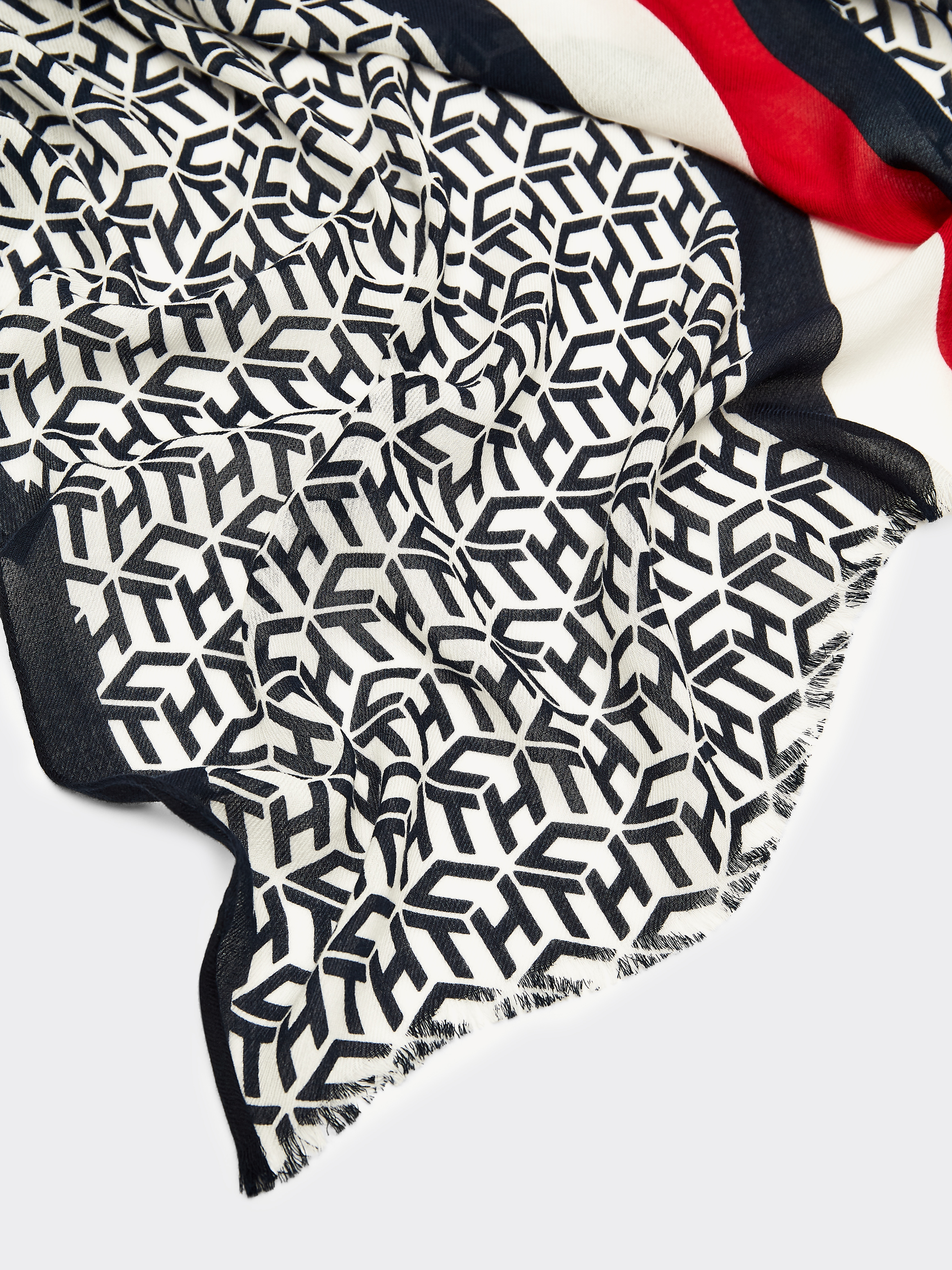 小物 theredthread S signature script scarf THEREDTHREAD / ザレッドスレッド】S signature script scarf