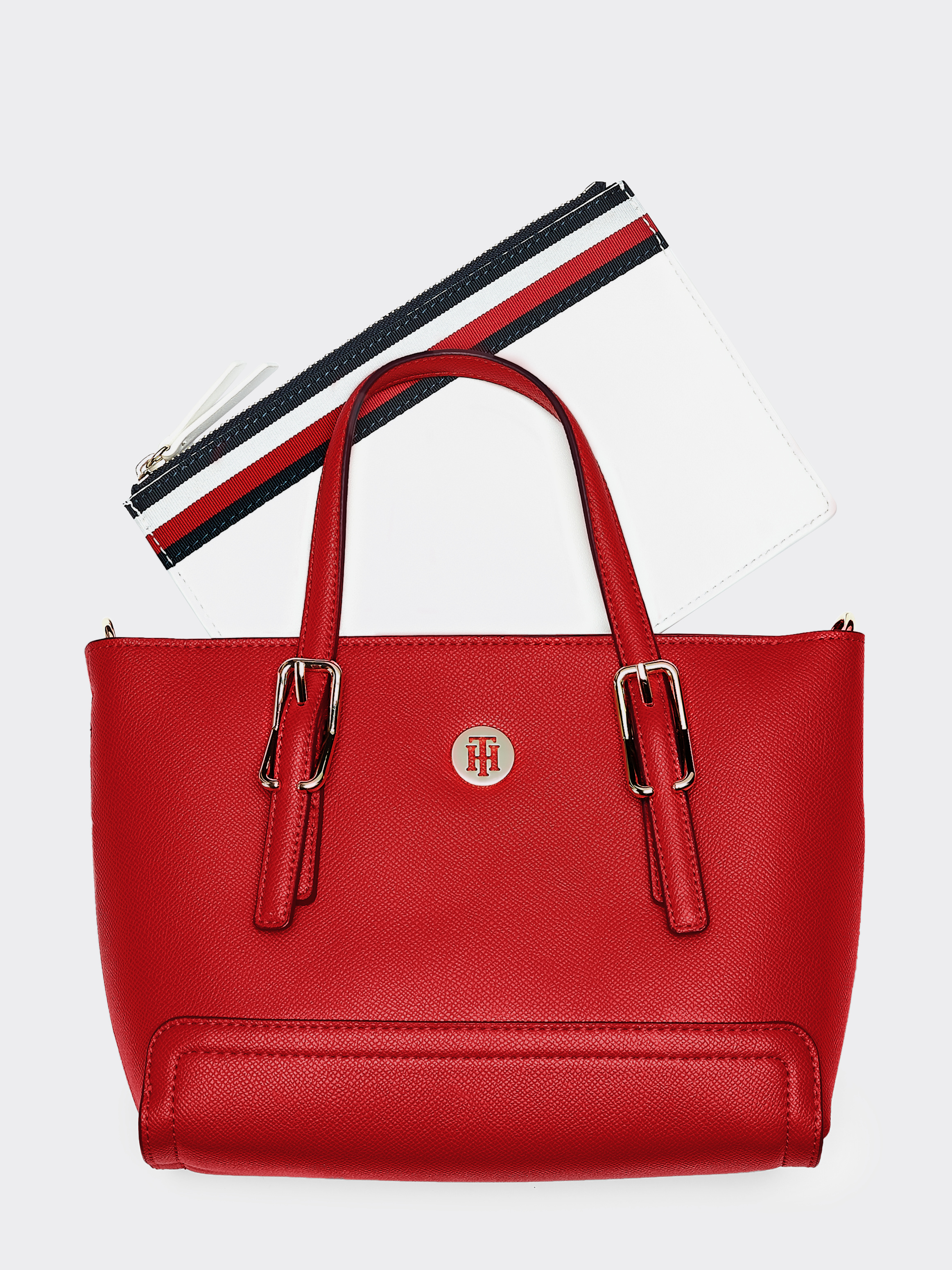 Small Plaque Tote Bags Tommy Hilfiger