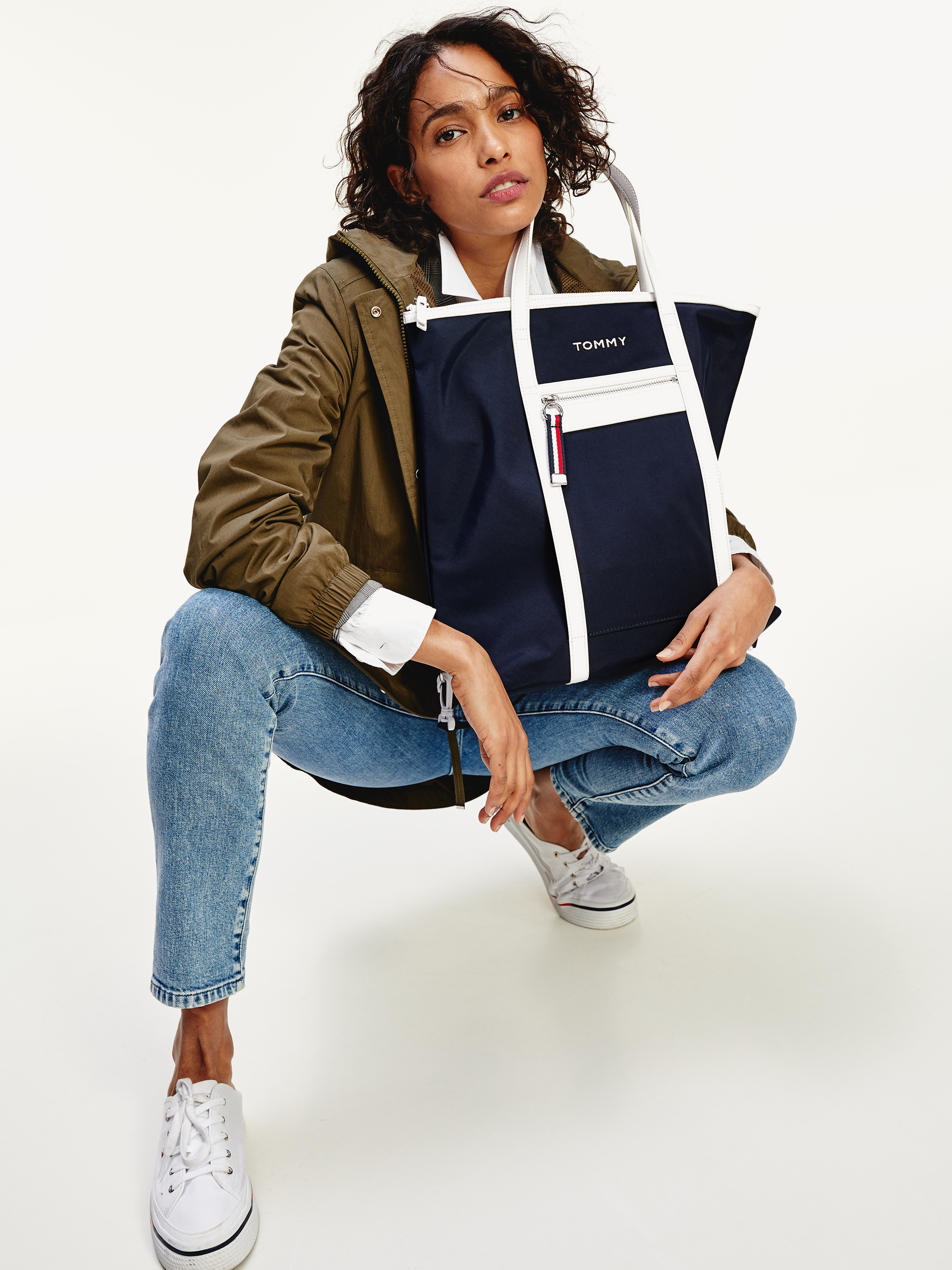 Tommy hilfiger outlet nylon tote