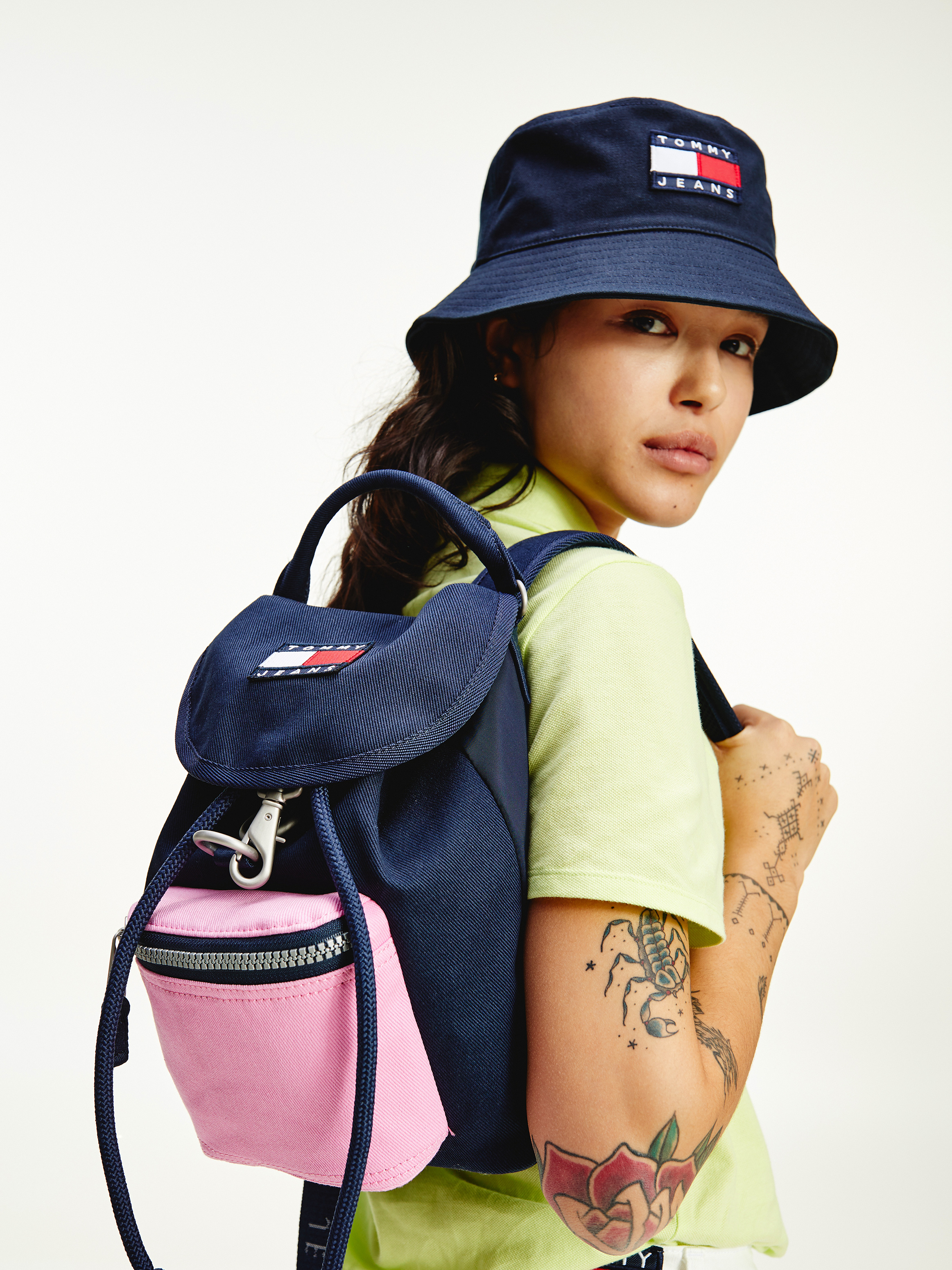 Tommy hilfiger canvas online backpack