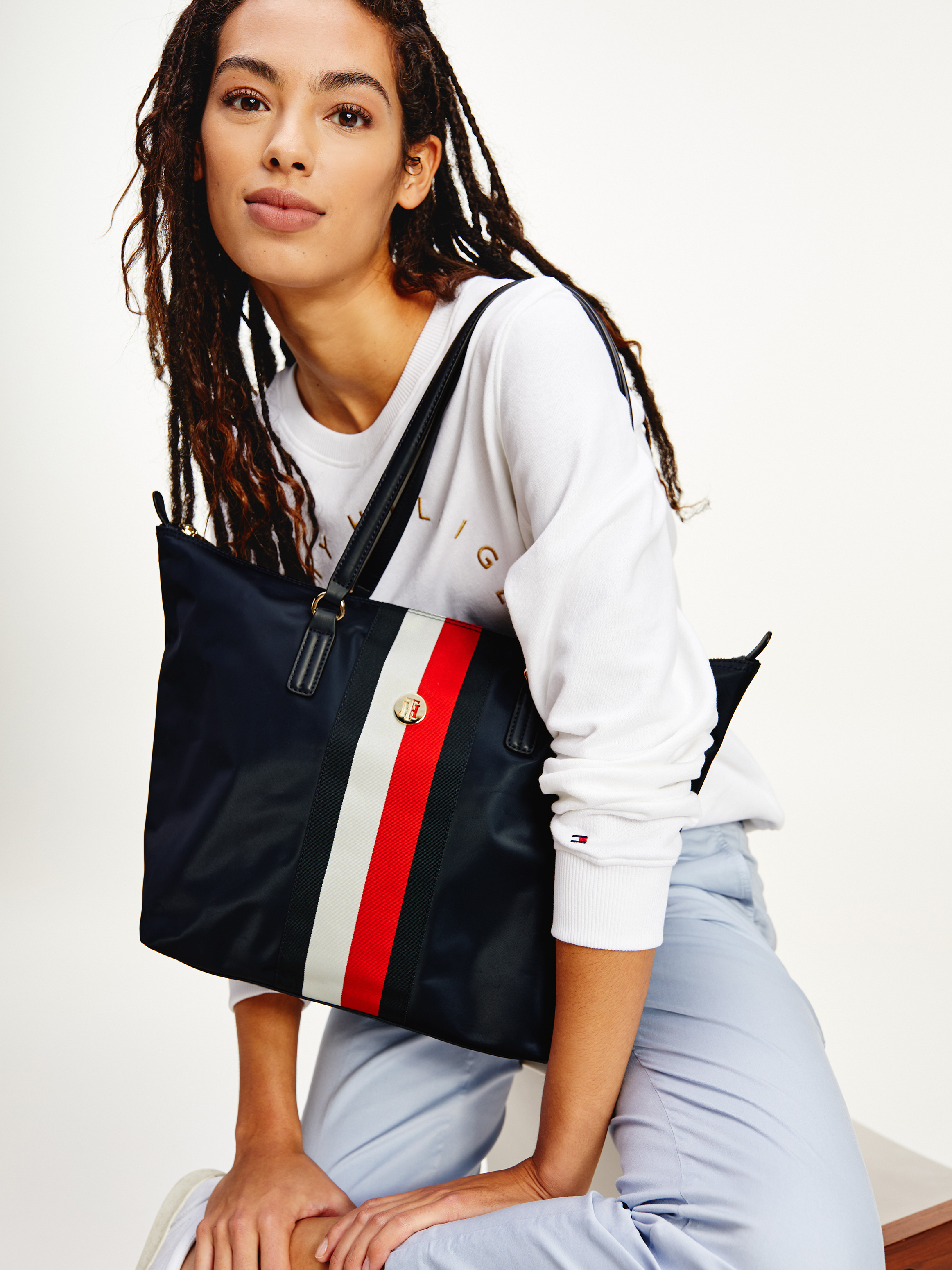 Tommy hilfiger nylon tote bag new arrivals