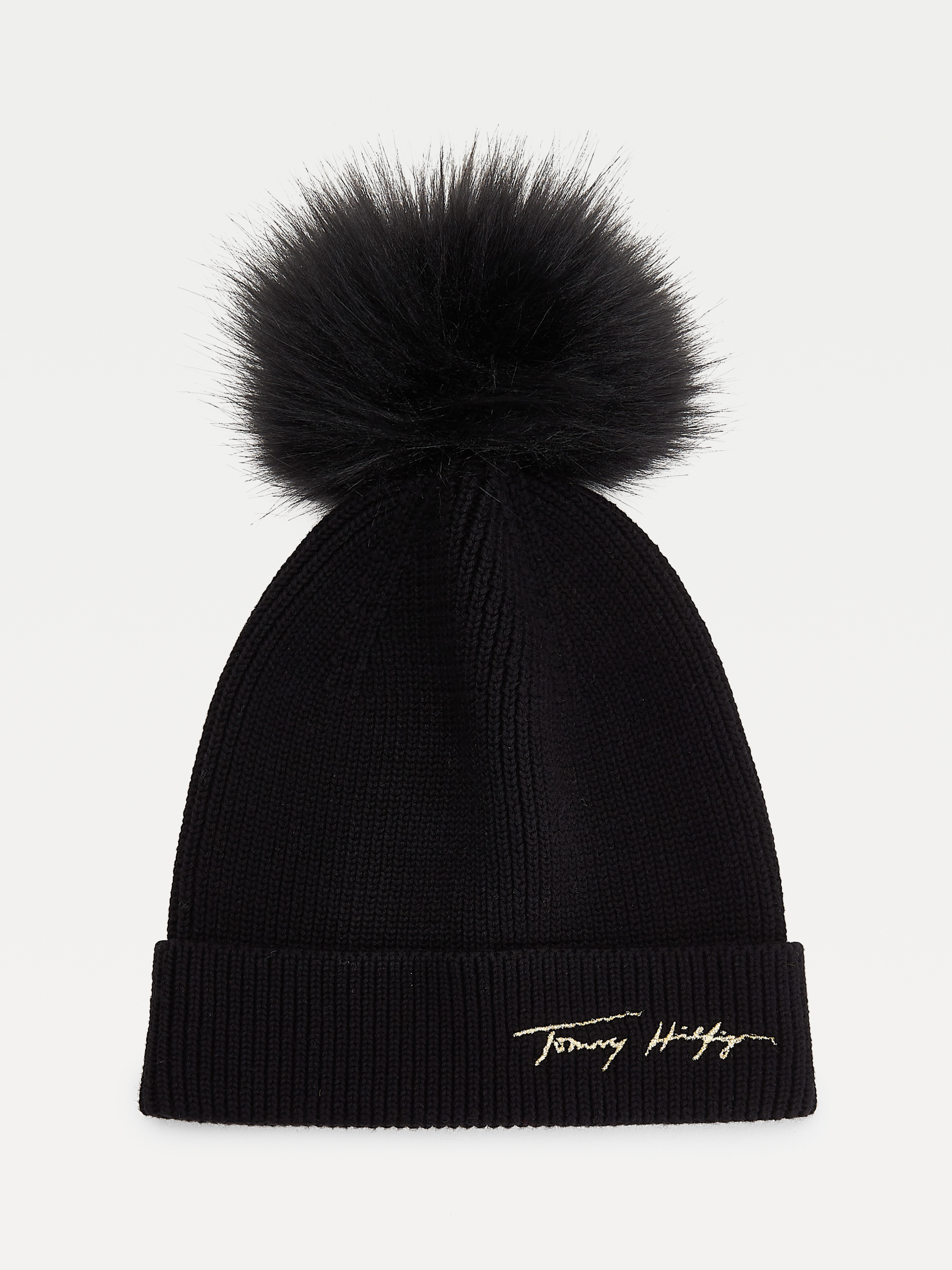 Signature Pom Pom Beanie | Hats | Tommy 