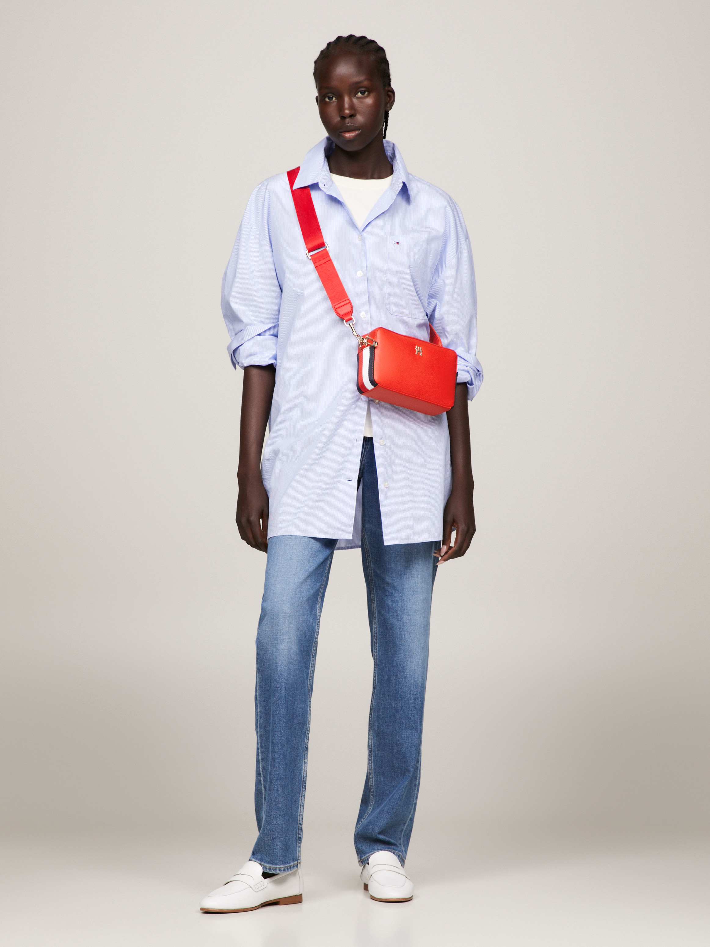 Essential Signature Tape Small Camera Bag Bags Tommy Hilfiger