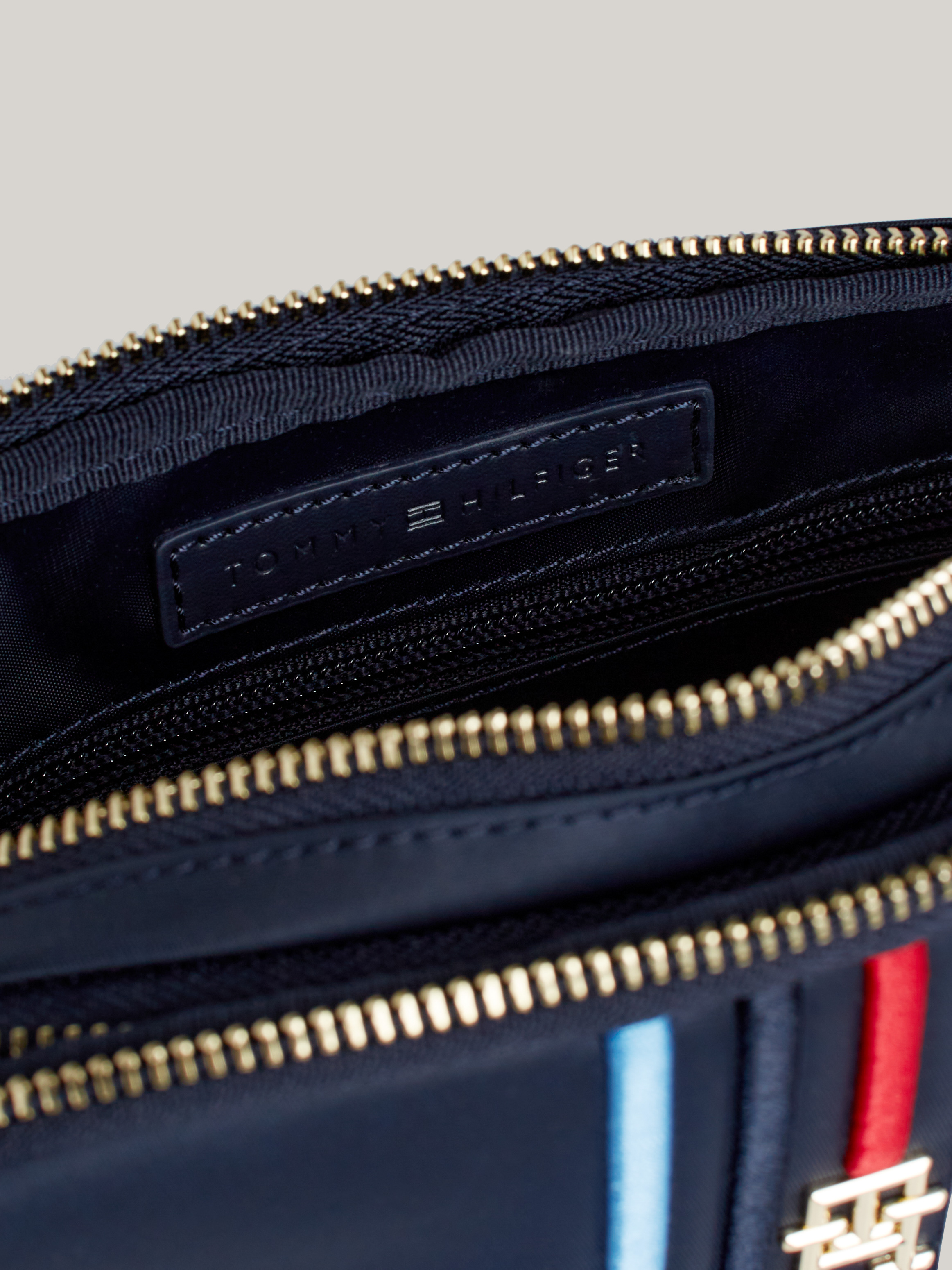 Small Multicolour Stripe Crossover Bag