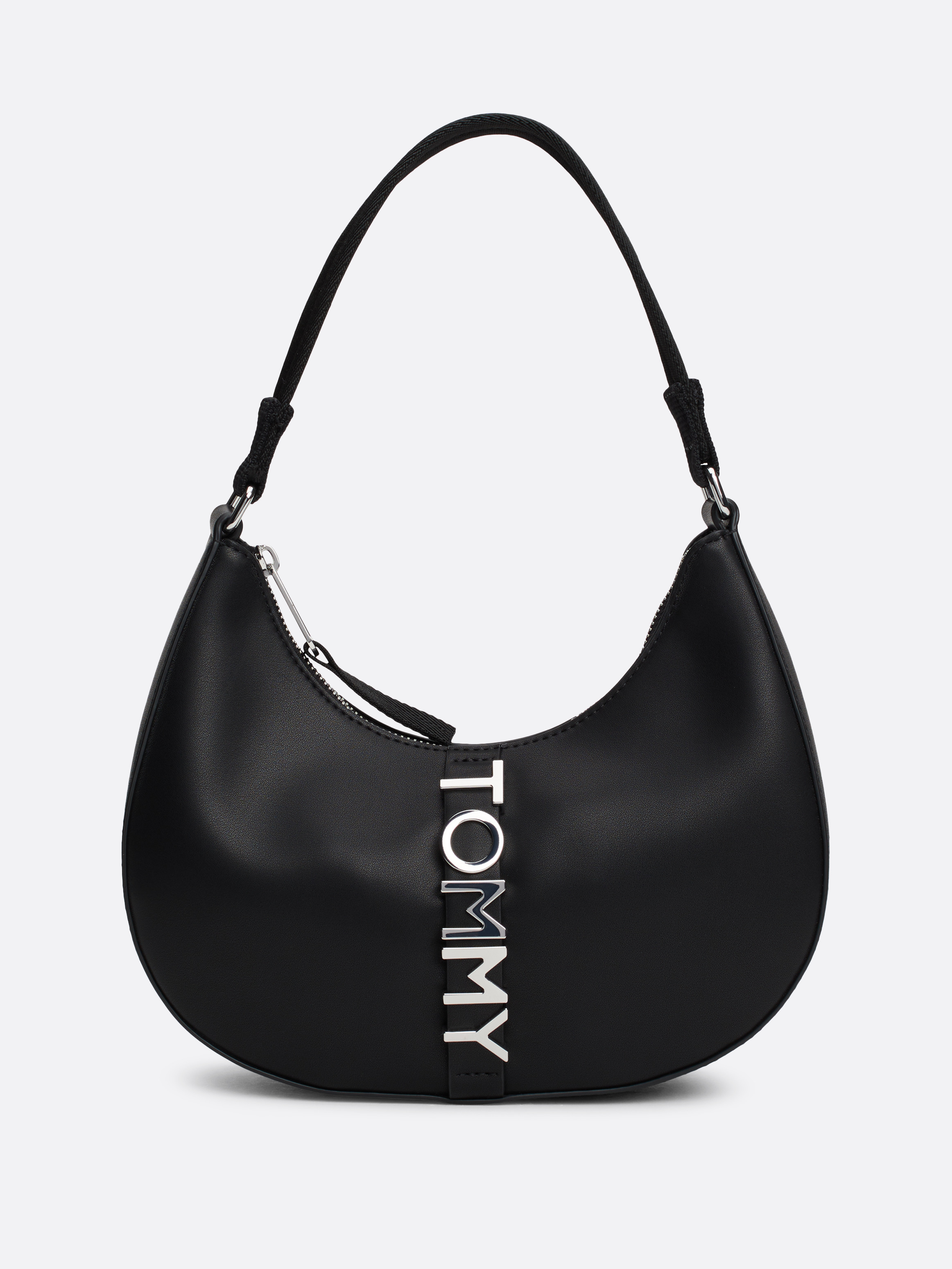 City Metal Logo Shoulder Bag