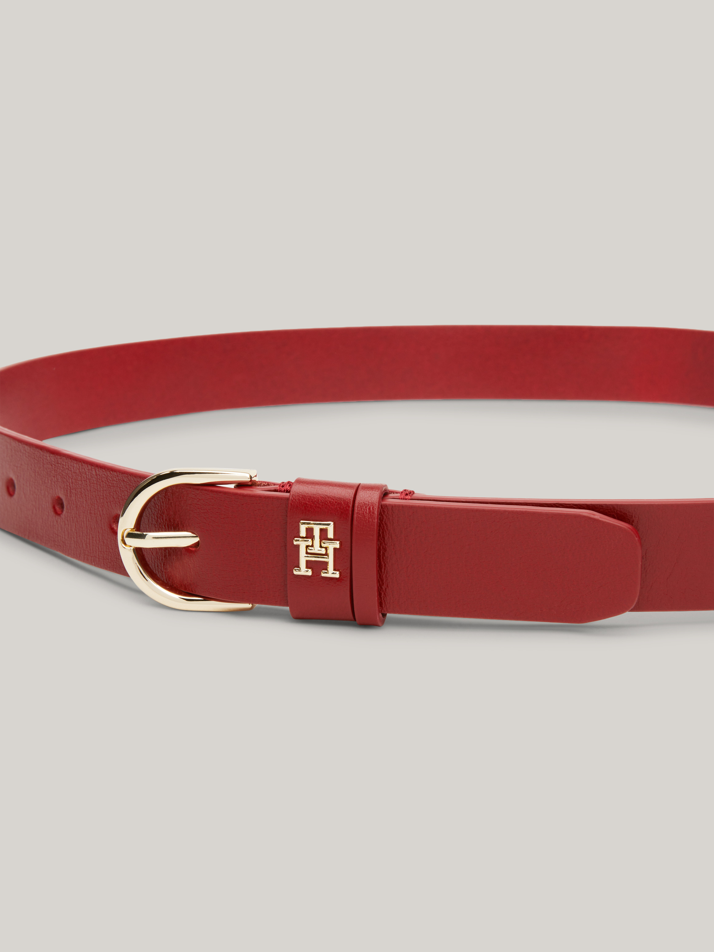 Essential Effortless Leather Belt Belts Tommy Hilfiger