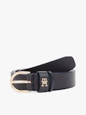 Essential TH Monogram Leather Belt