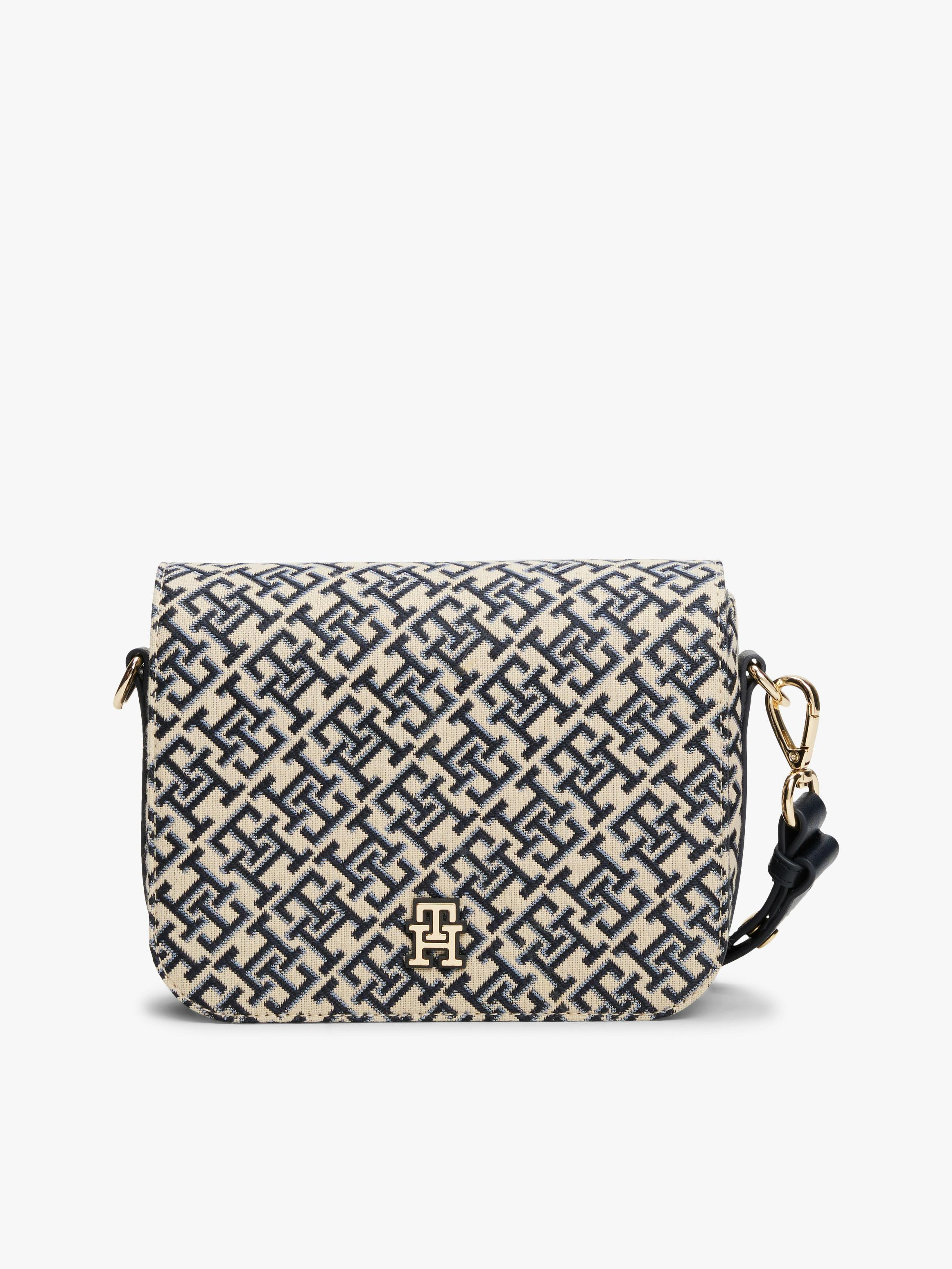 TH Monogram Jacquard Crossbody Bag Bags Tommy Hilfiger