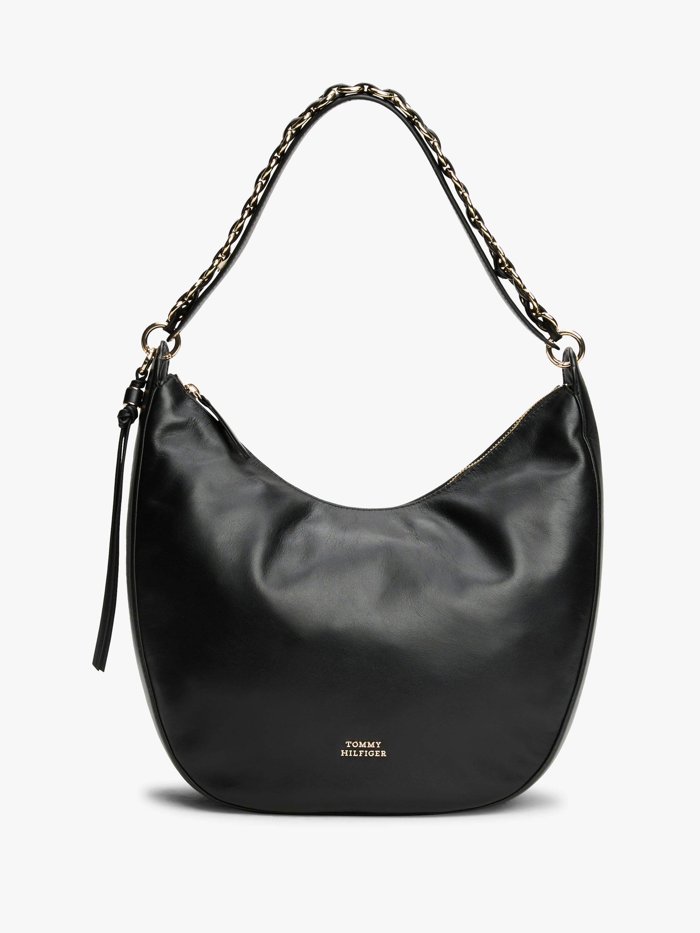 Moon Leather Hobo Bag Bags Tommy Hilfiger