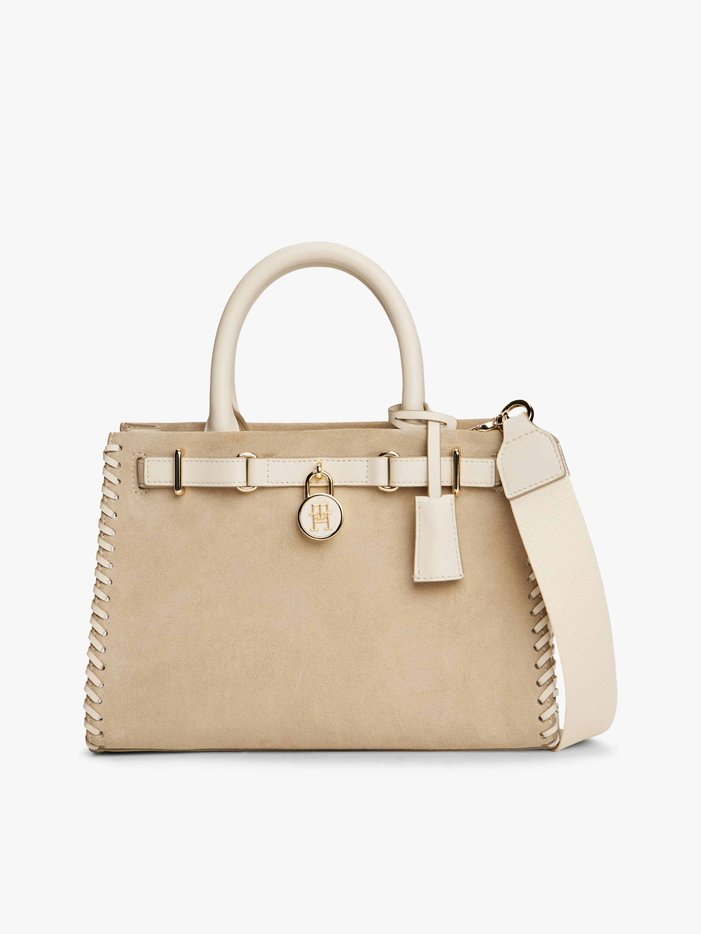 The American Icon Suede Tote Bag Bags Tommy Hilfiger