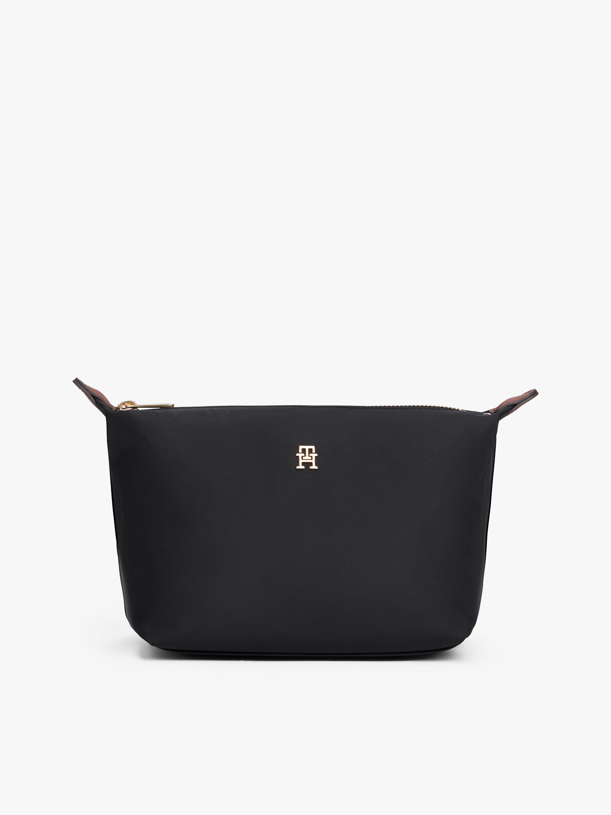 TH Monogram Plaque Washbag