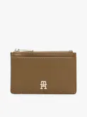 TH Monogram Zip Card Holder