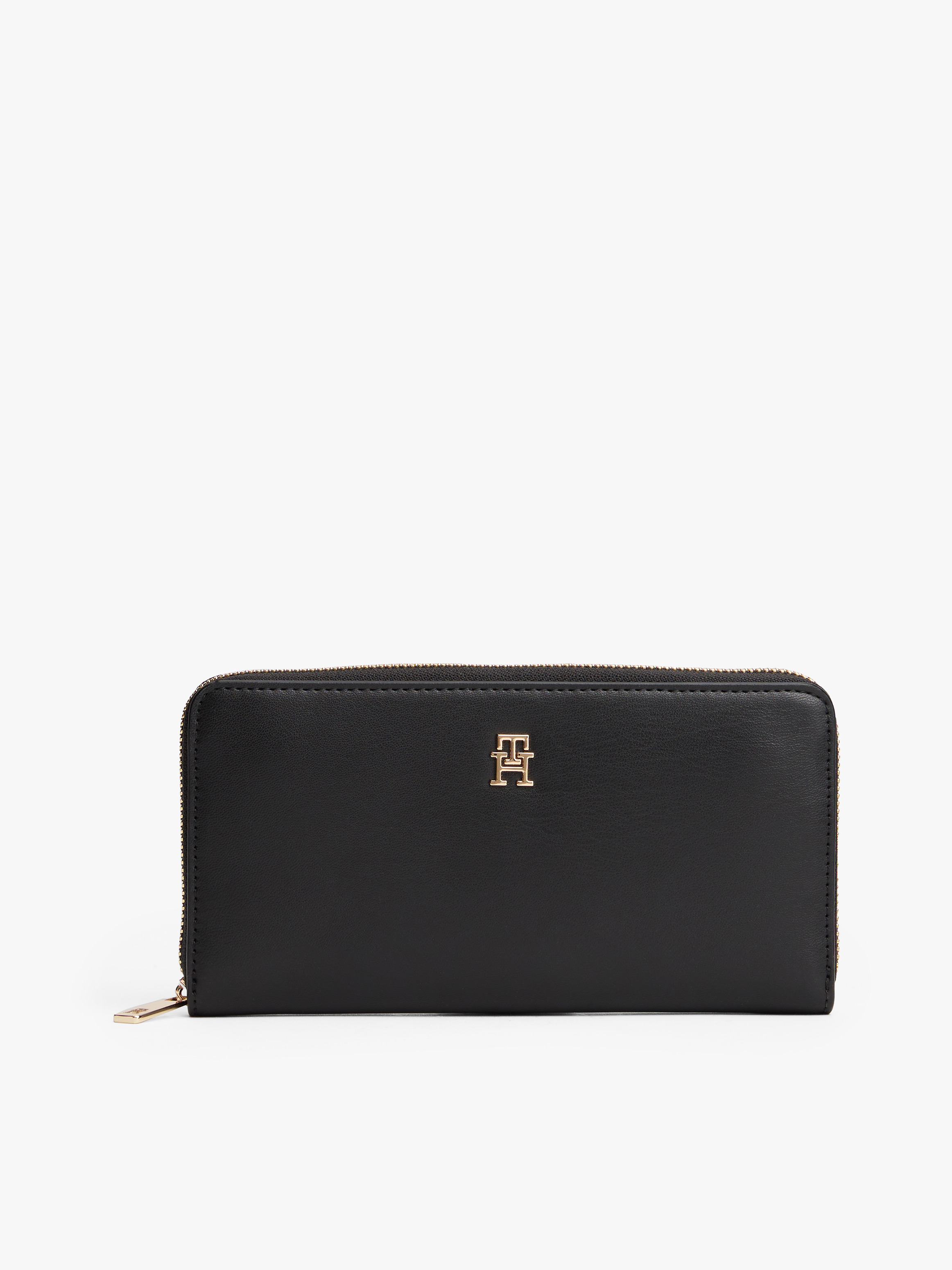 TH Monogram Zip-Around Wallet