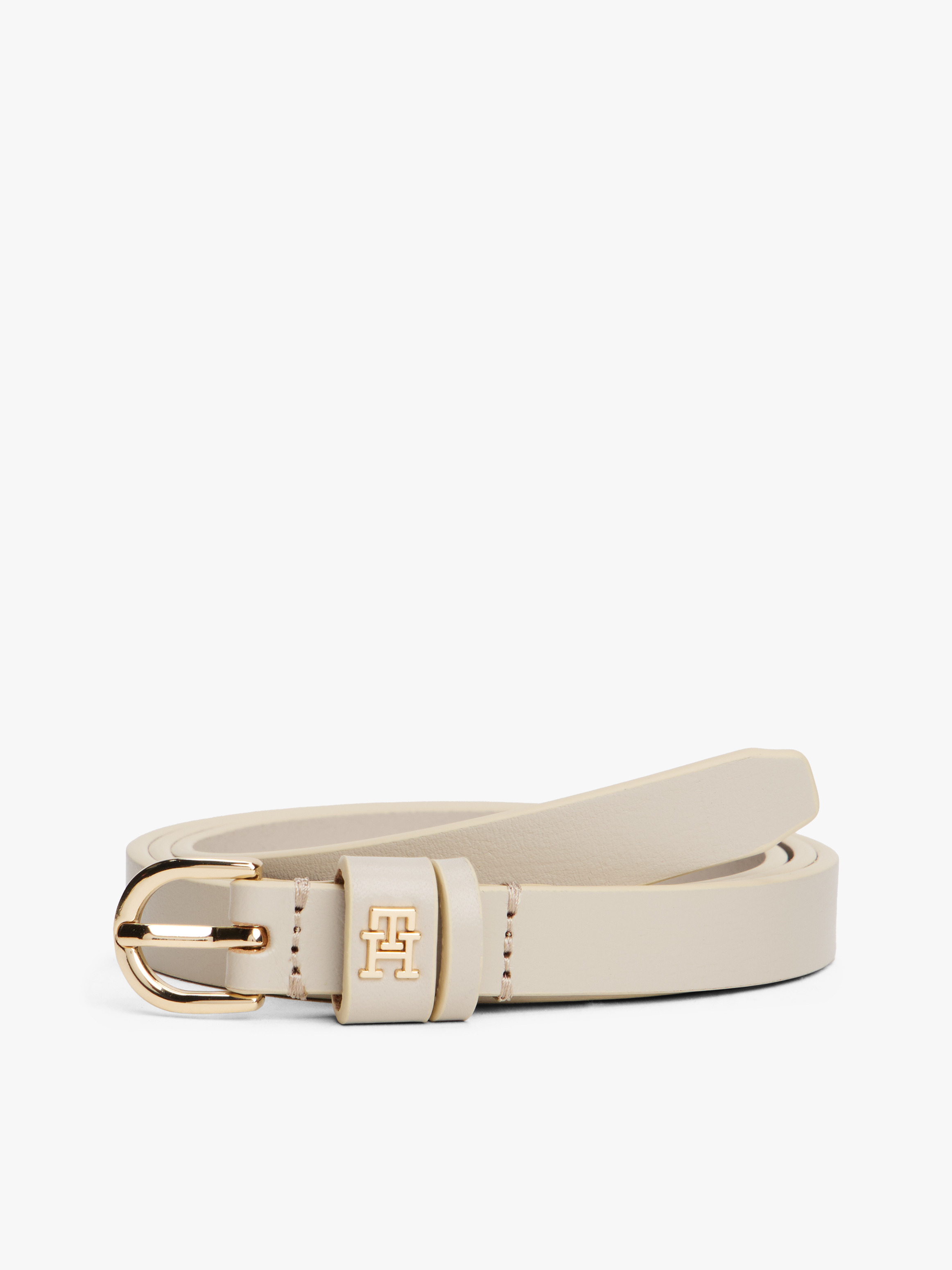 Essential TH Monogram Leather Belt