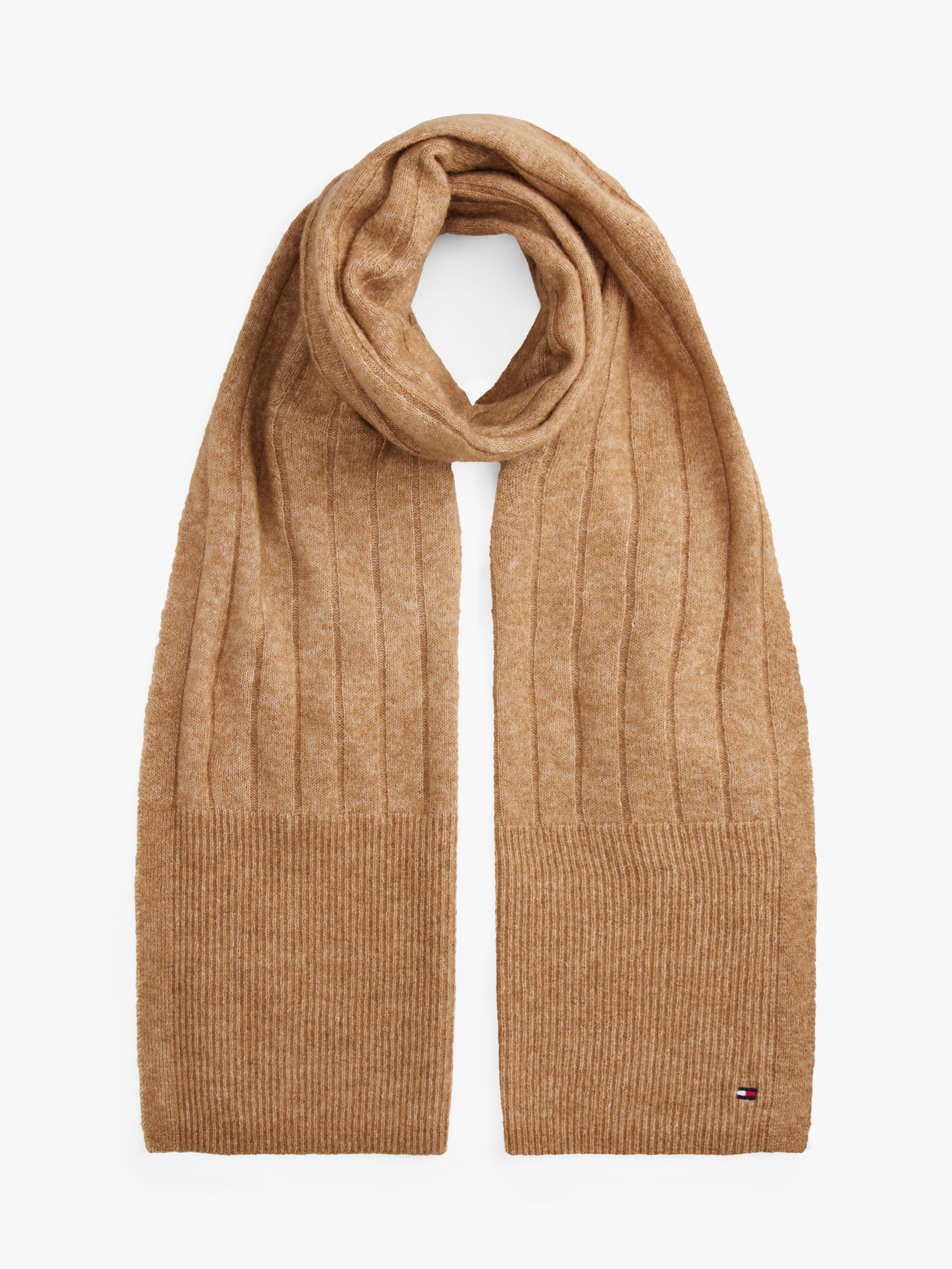 Hilfiger Flag Fluffy Scarf With Wool