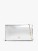 Hilfiger Icon Metallic Chain Strap Clutch
