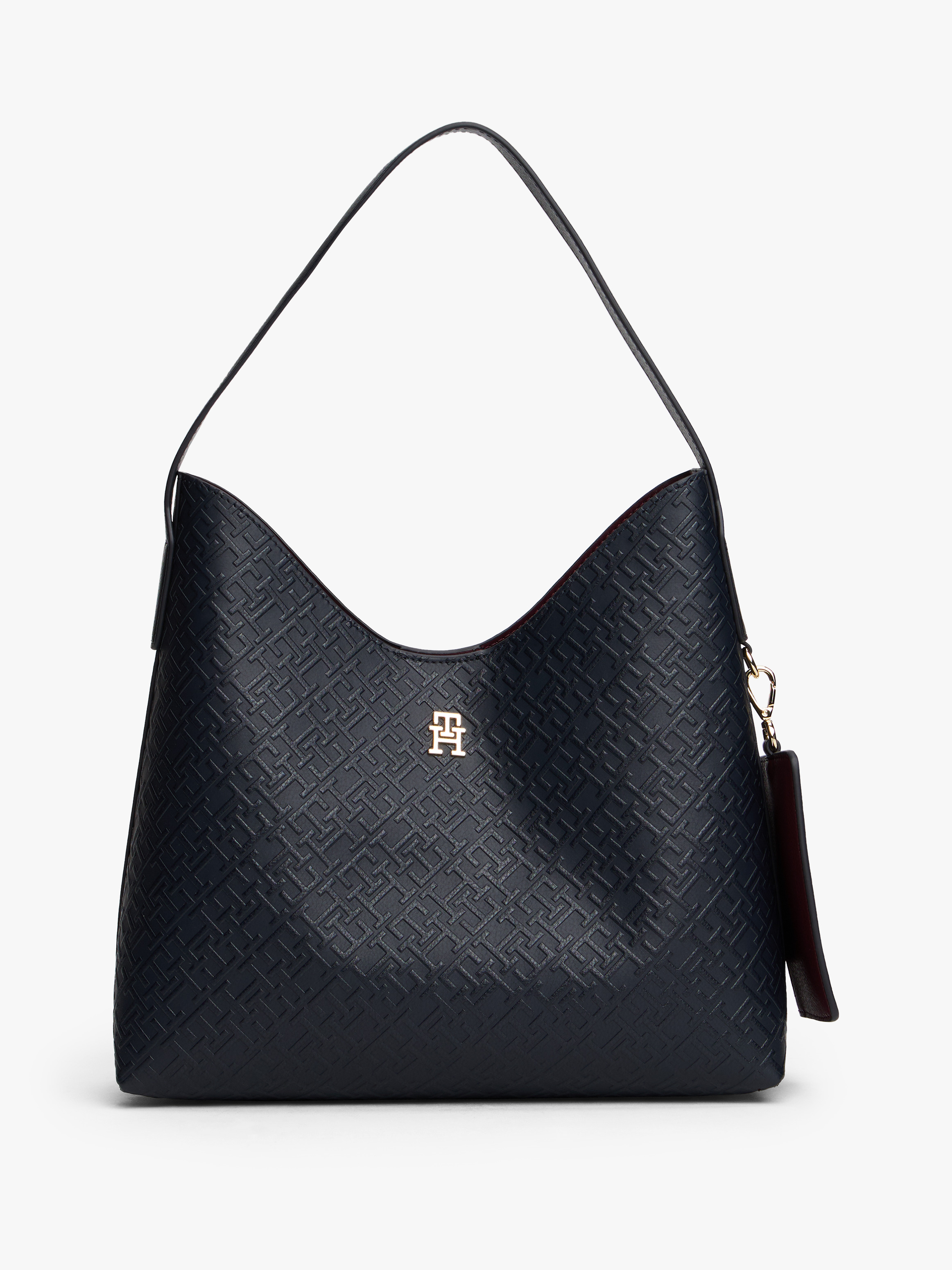 Hilfiger Icon Embossed TH Monogram Shoulder Bag