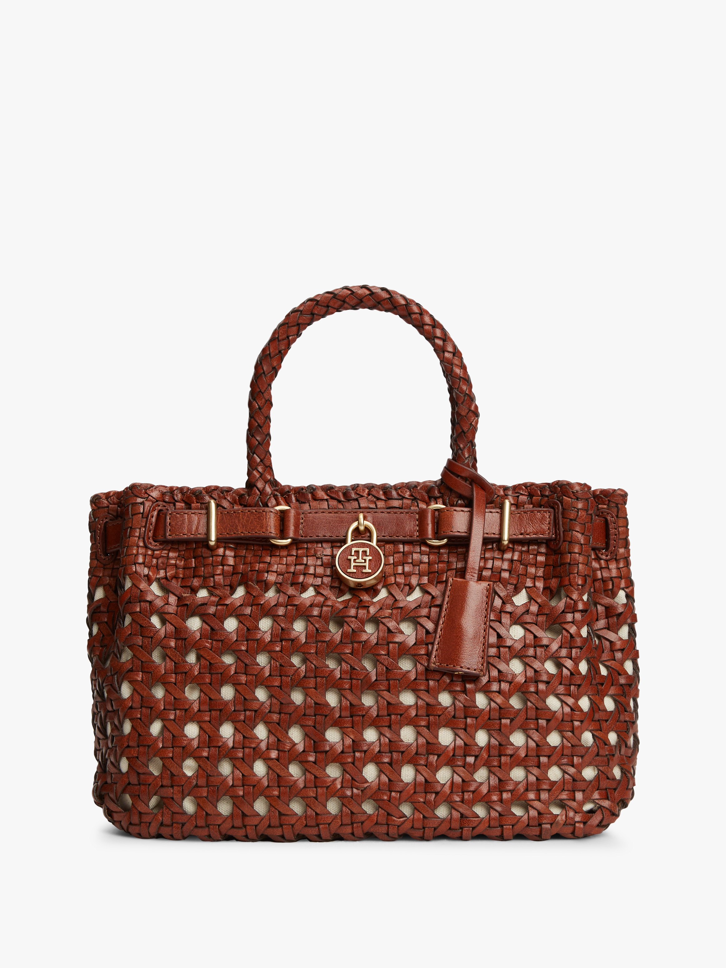 The American Icon Braided Leather Tote Bag