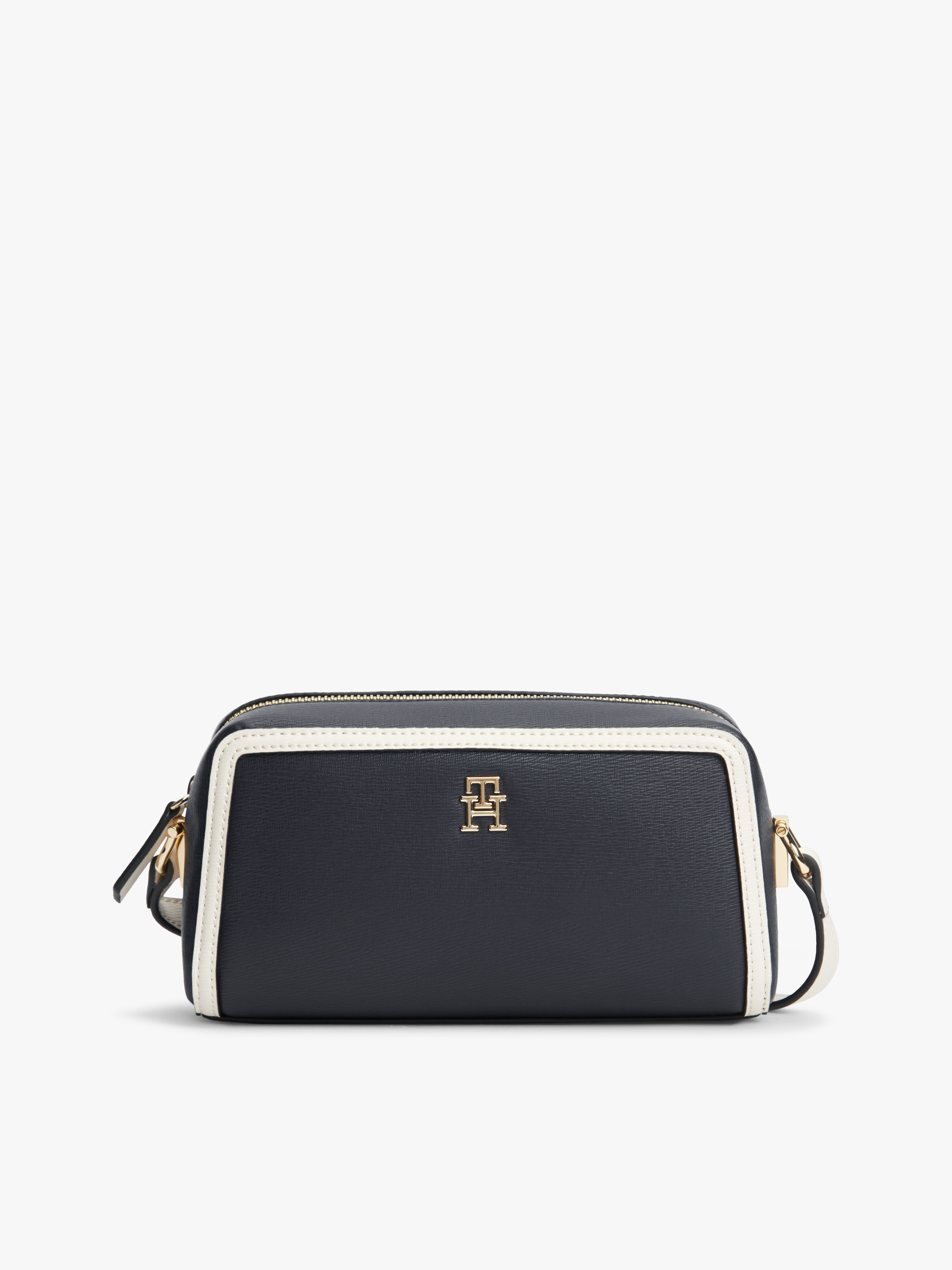 Colour-Blocked TH Monogram Crossbody Camera Bag