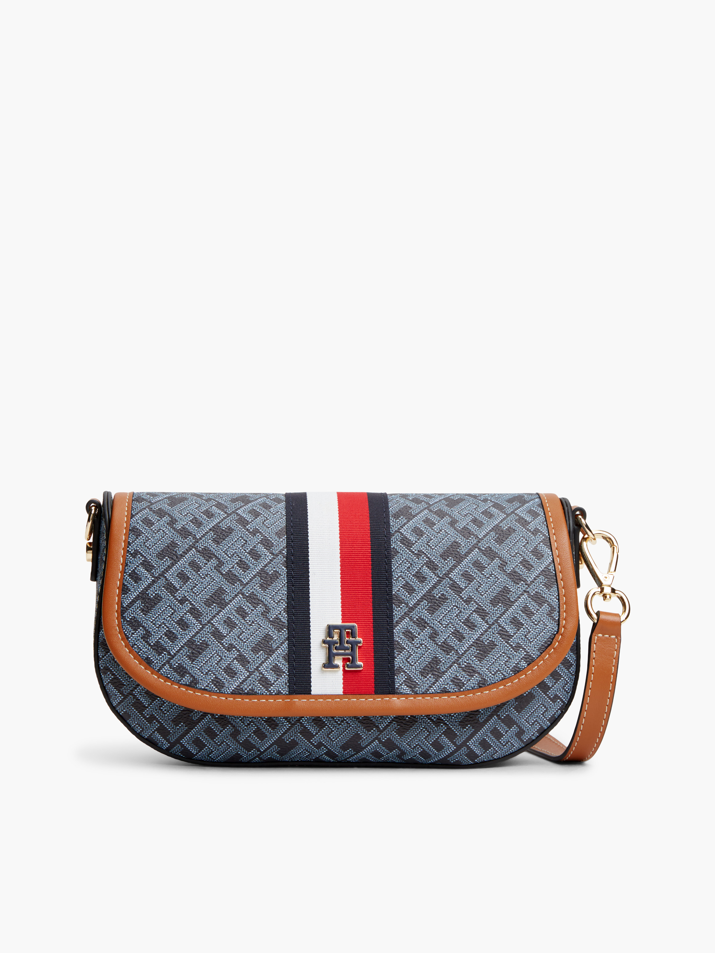 TH Monoplay Global Stripe Saddle Bag