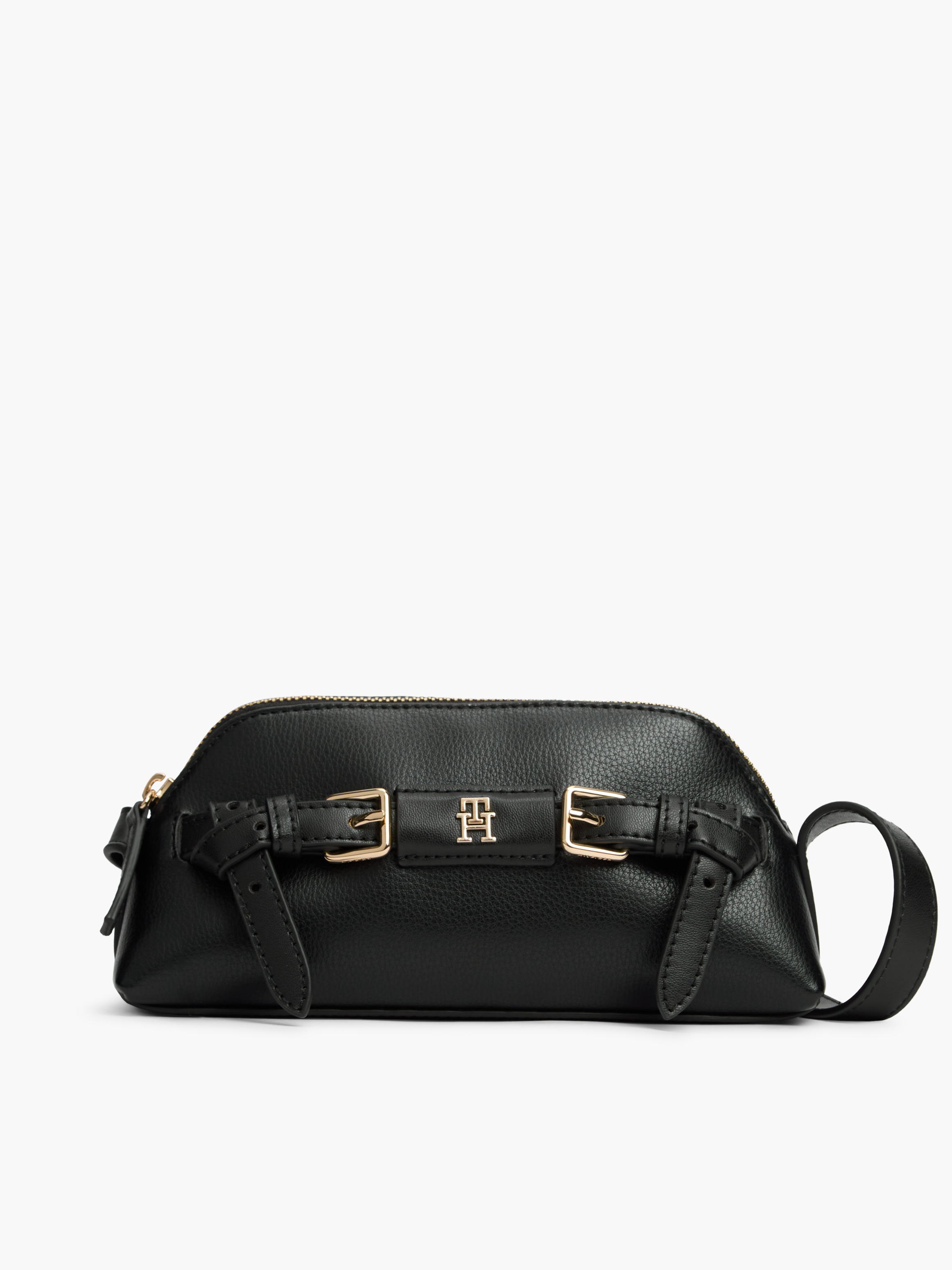 Buckle Strap Crossbody Bag