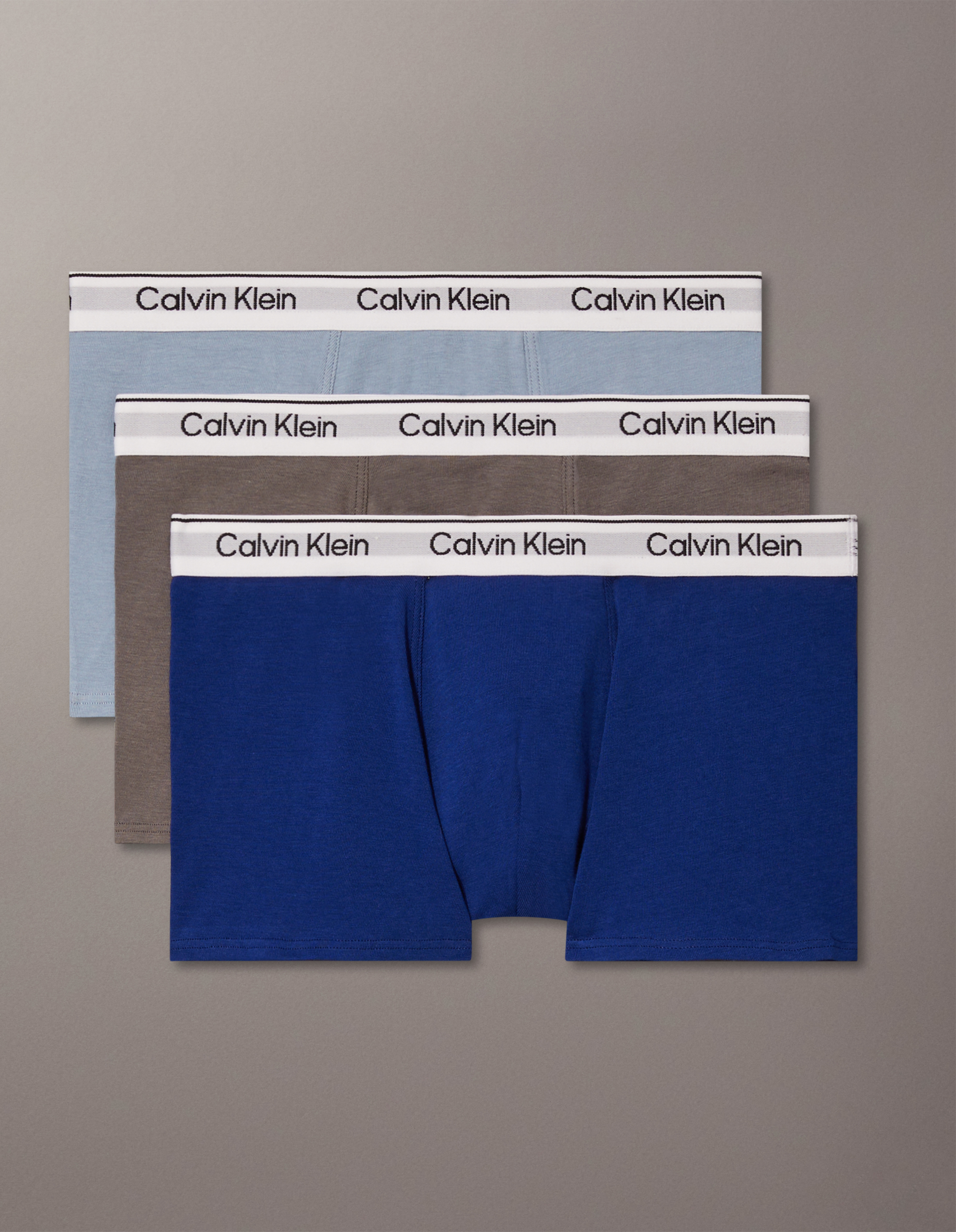 Icon Cotton Stretch 3 Pack Boys Trunks