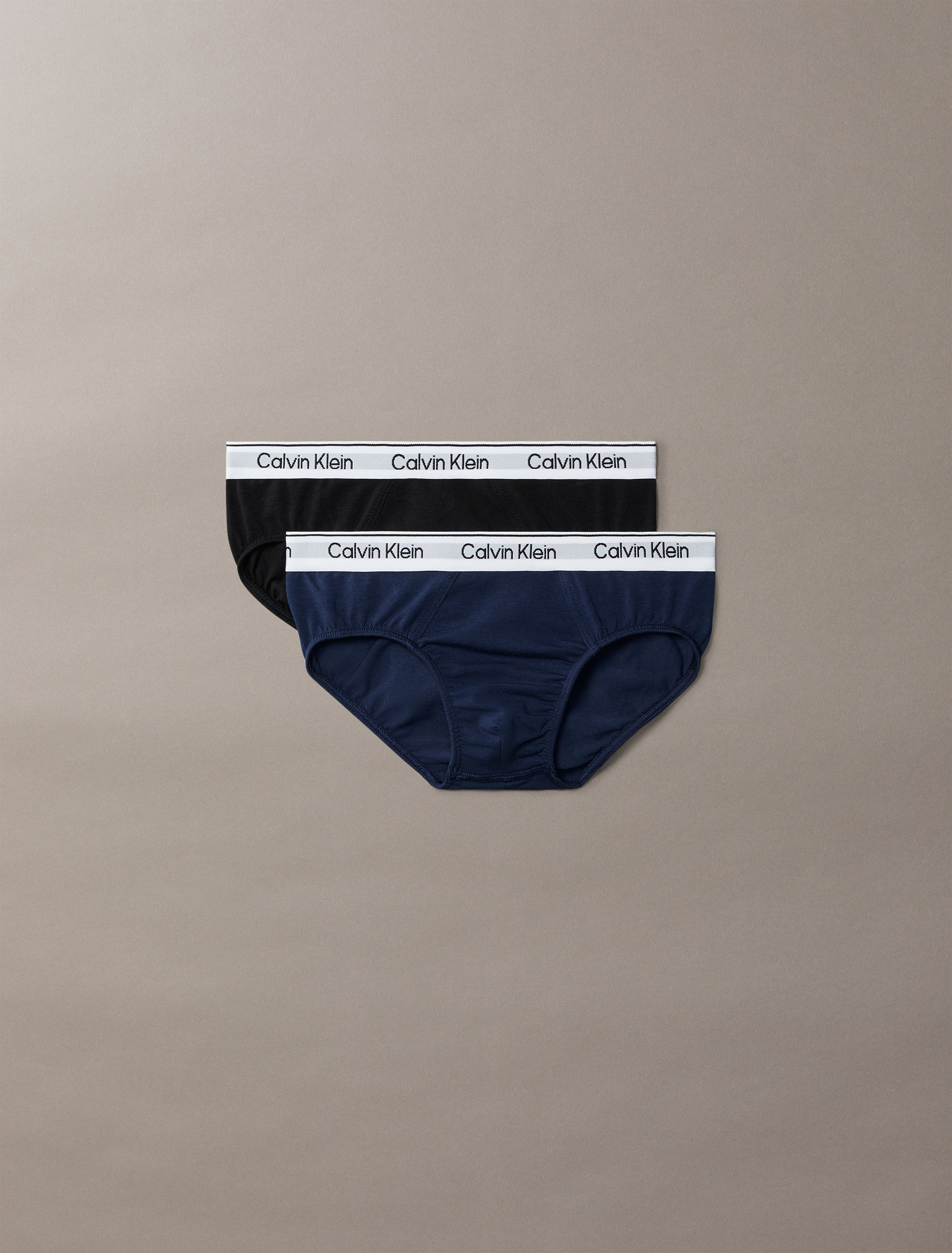 Icon Cotton Stretch Boys 2 Pack Boys Briefs